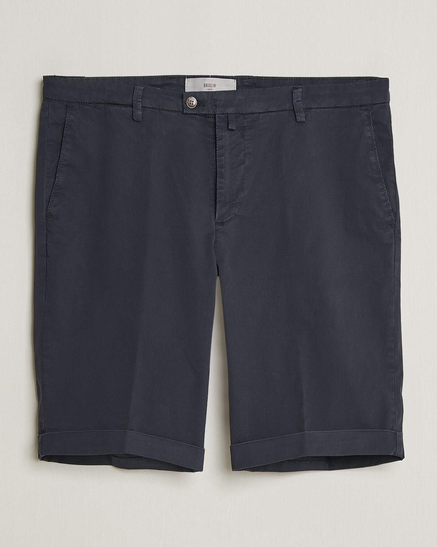 Mies | Shortsit | Briglia 1949 | Cotton Stretch Shorts Navy