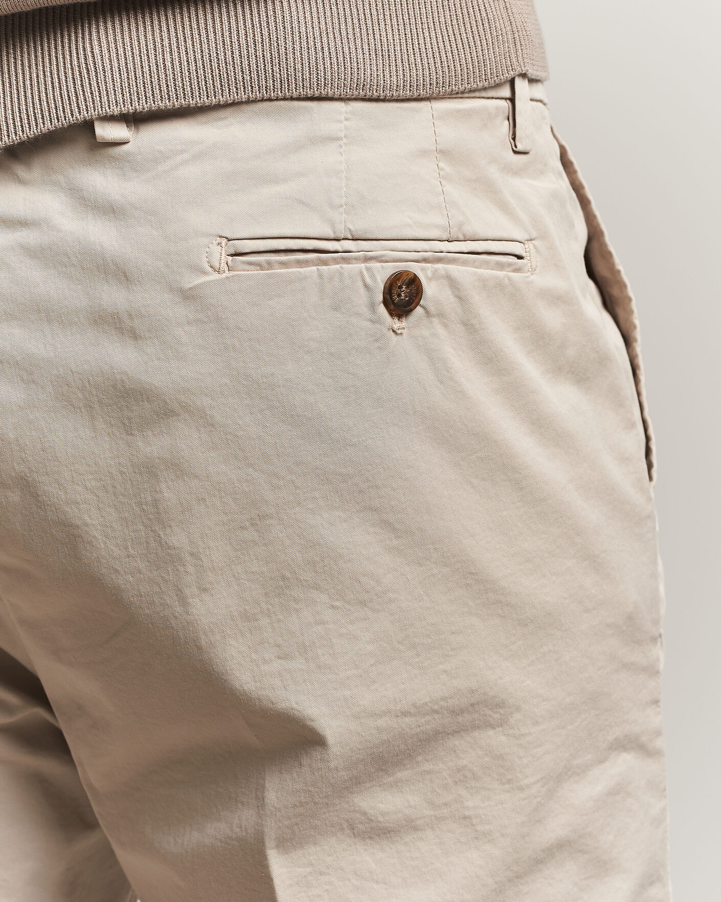Mies | Shortsit | Briglia 1949 | Cotton Stretch Shorts Beige
