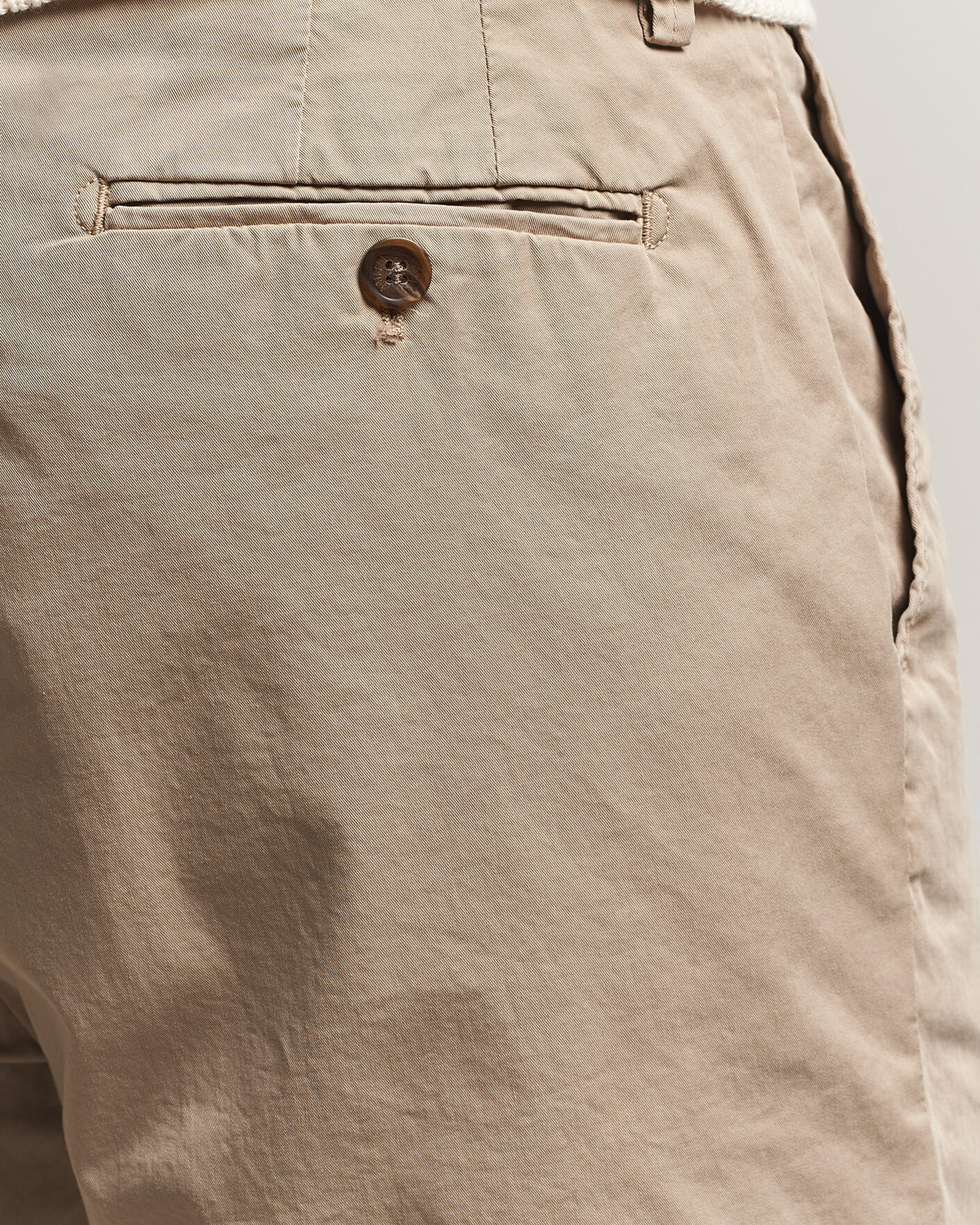 Mies | Shortsit | Briglia 1949 | Cotton Stretch Shorts Taupe