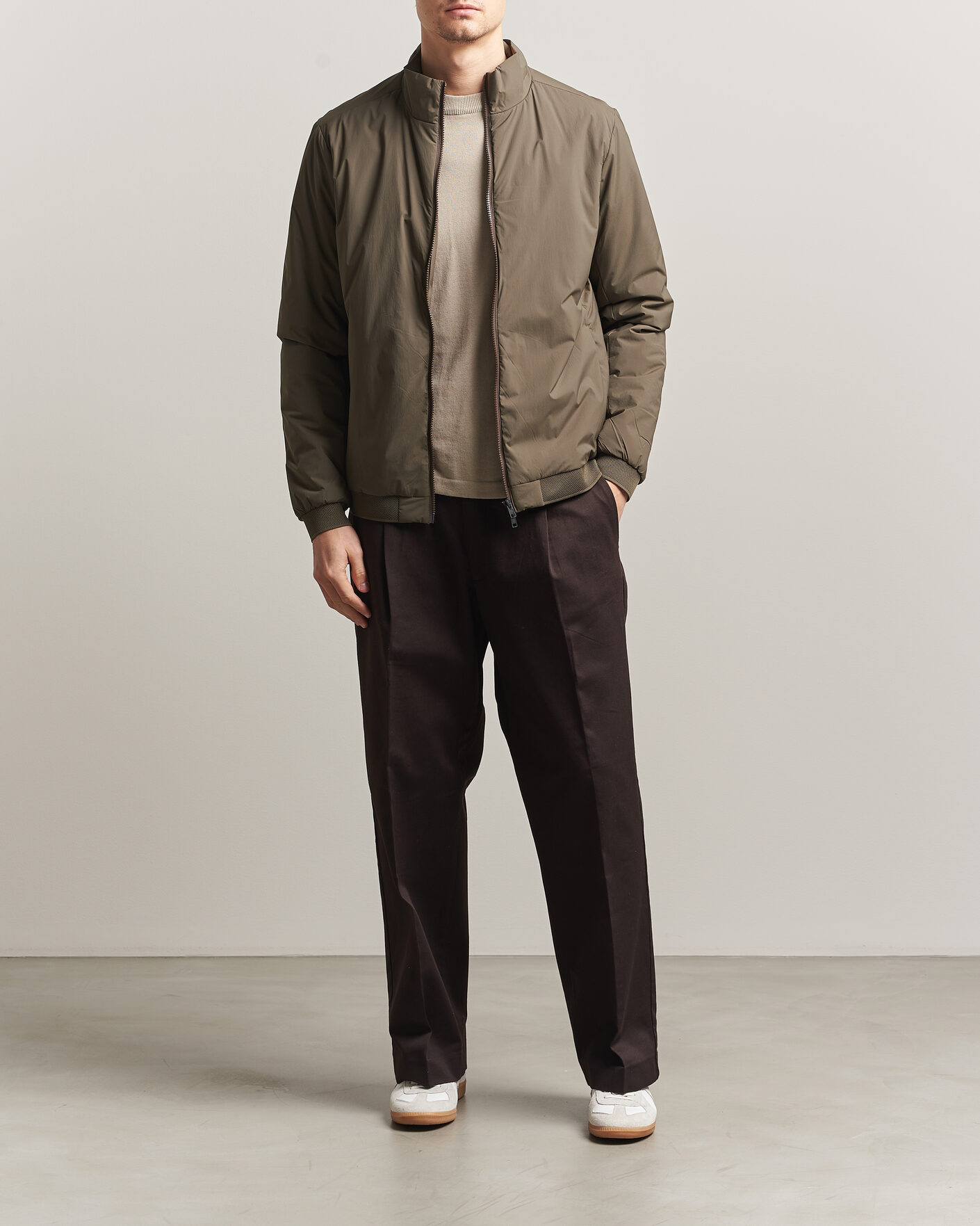 Mies | Takit | Scandinavian Edition | Studio II Lightweight Jacket Major Brown