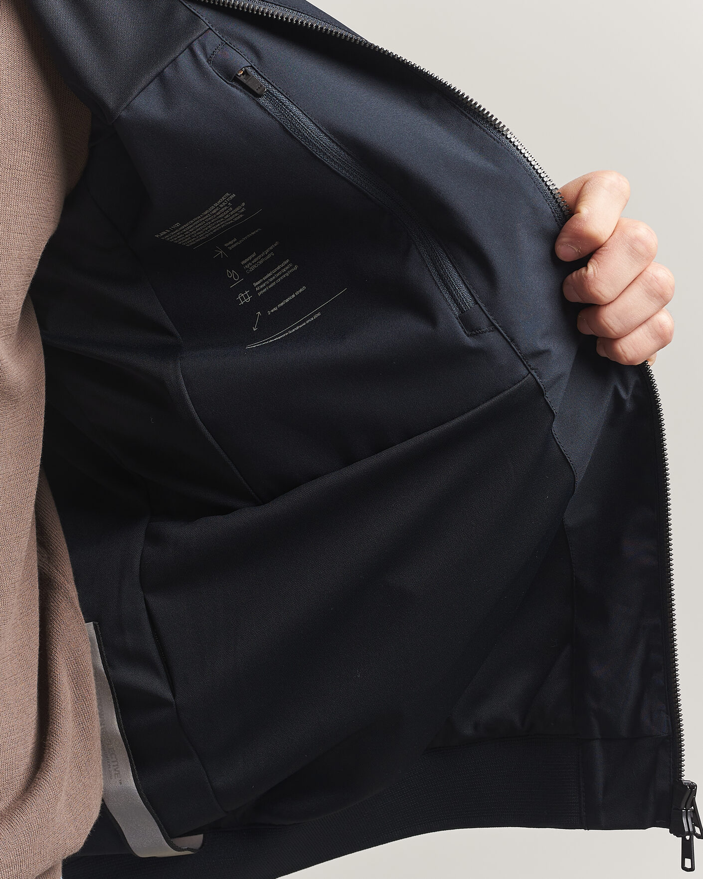 Mies | Takit | Scandinavian Edition | Plain II Waterproof Jacket Midnight Blue