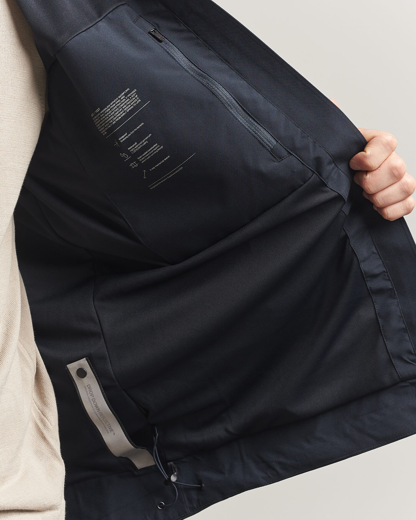 Mies | Takit | Scandinavian Edition | Hood II Waterproof Jacket Midnight Blue