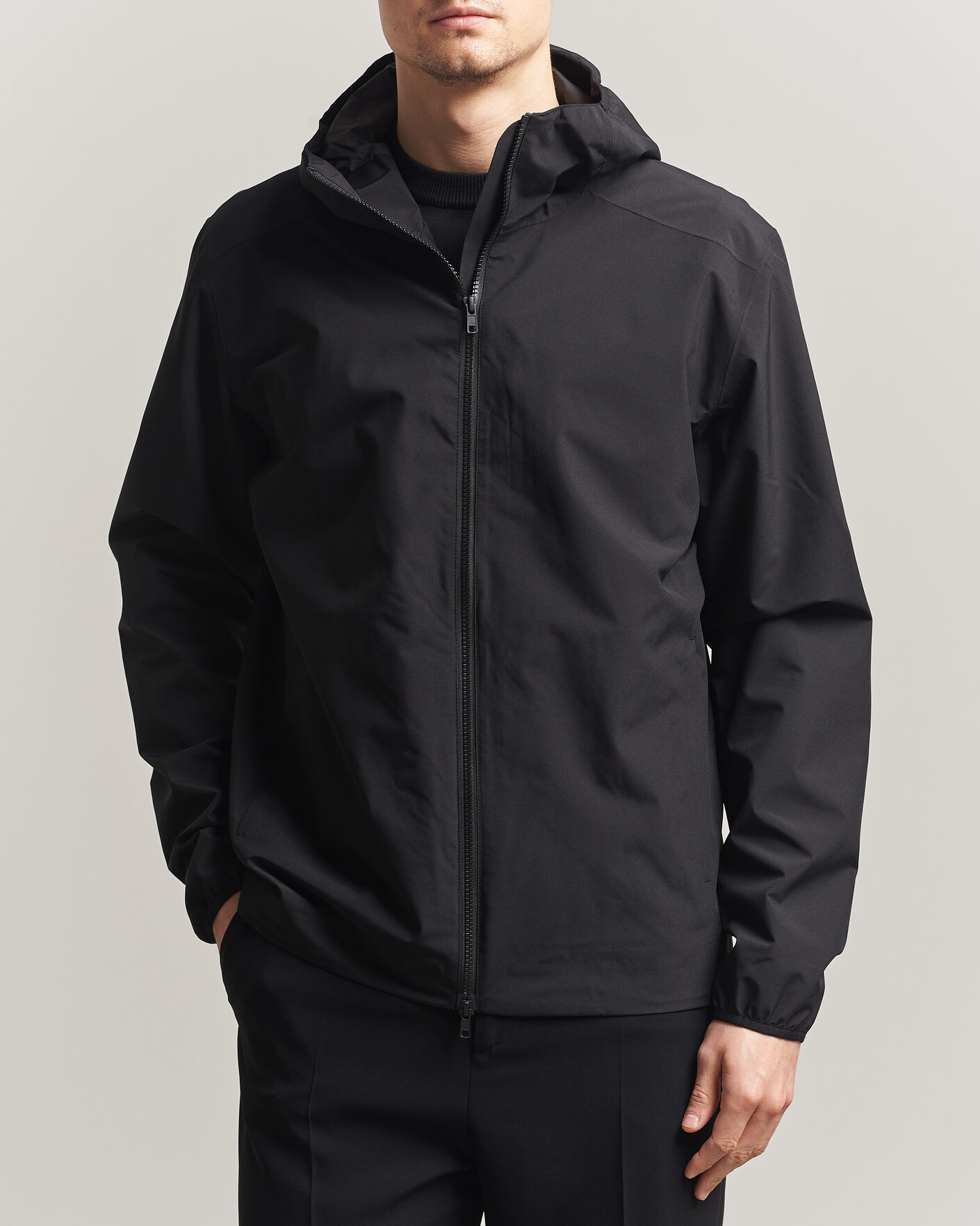 Mies | Takit | Scandinavian Edition | Hood II Waterproof Jacket Onyx