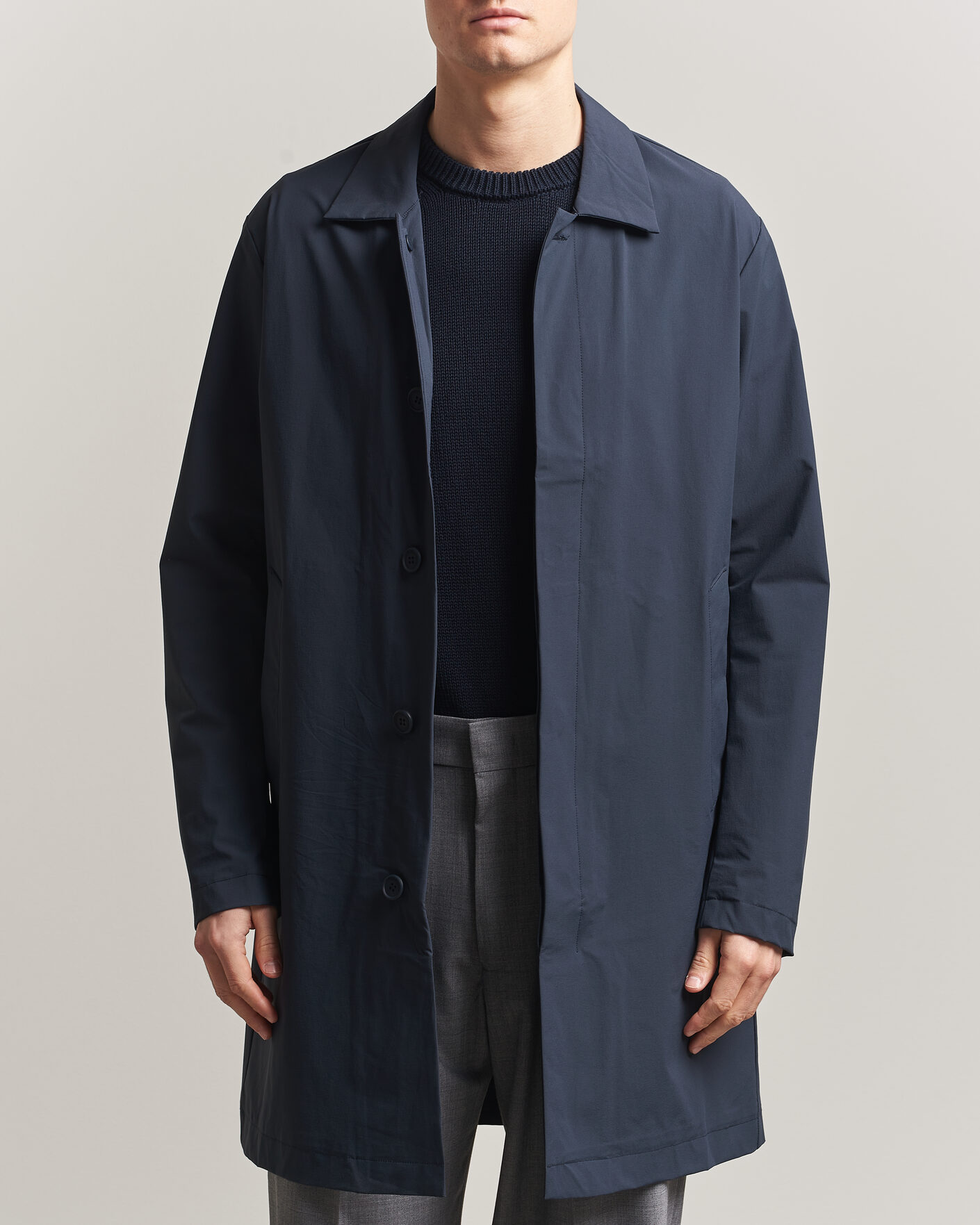 Mies | Takit | Scandinavian Edition | Ascend II Lightweight Coat Navy
