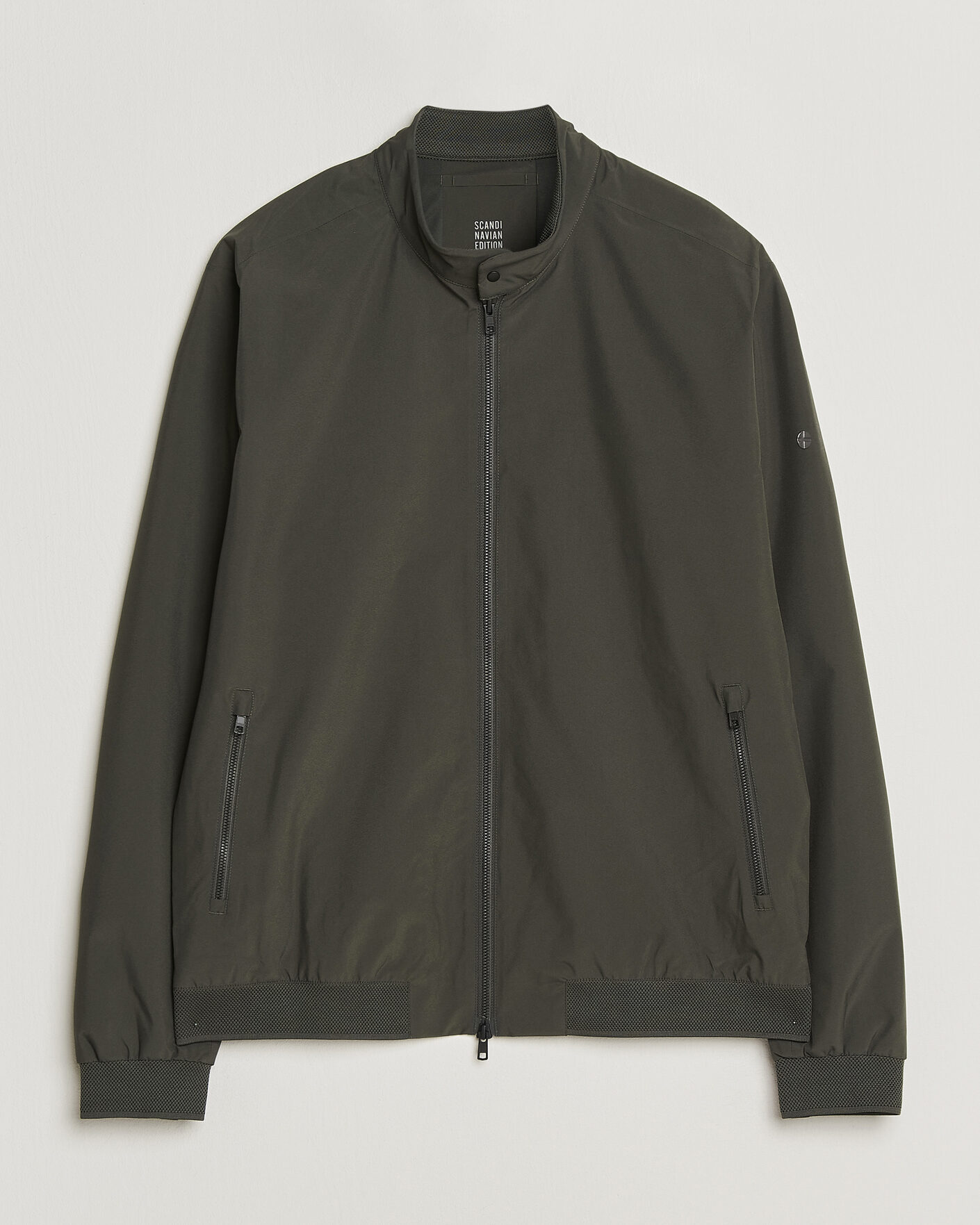 Mies | Takit | Scandinavian Edition | Plain II Waterproof Jacket Dark Olive