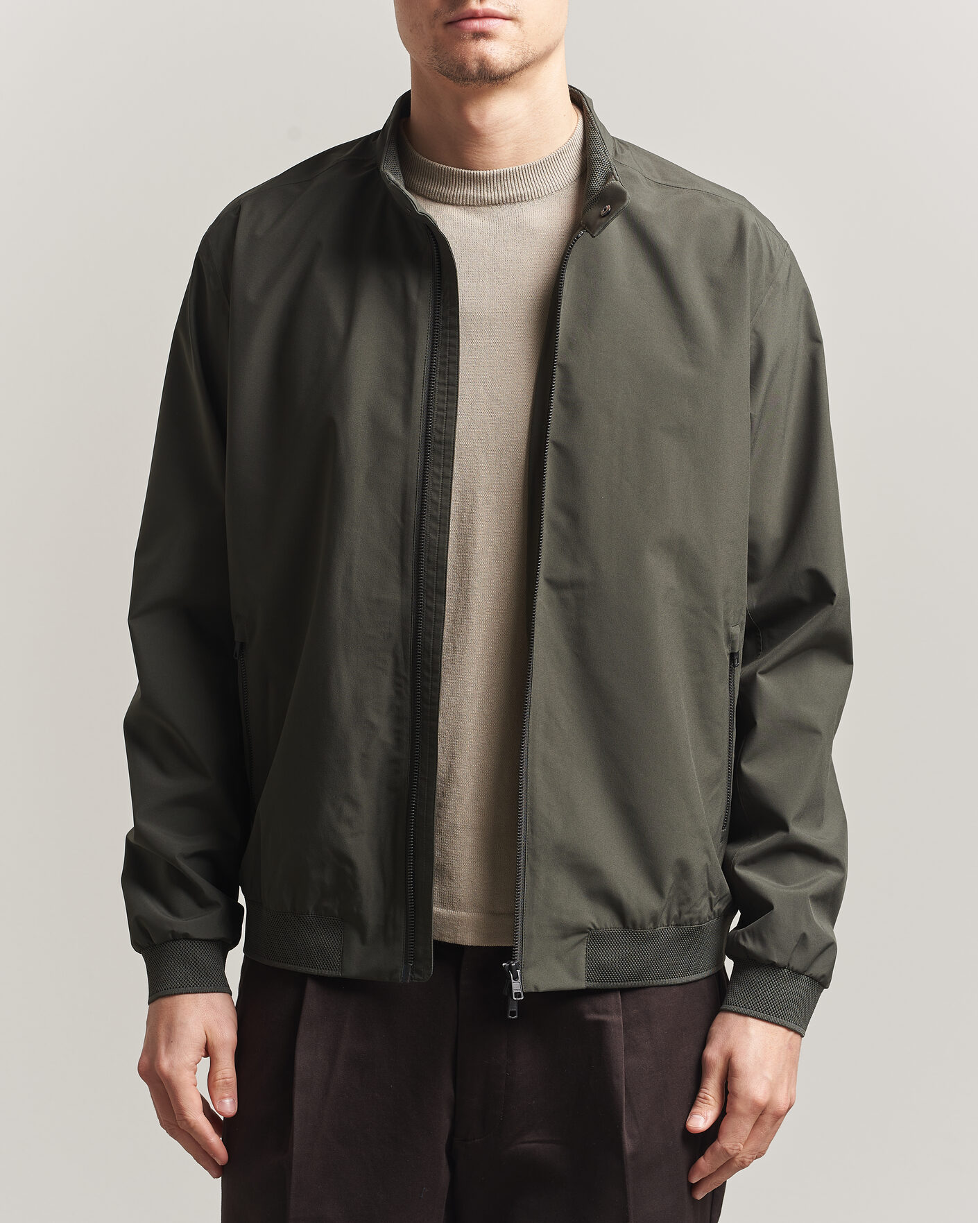 Mies | Takit | Scandinavian Edition | Plain II Waterproof Jacket Dark Olive
