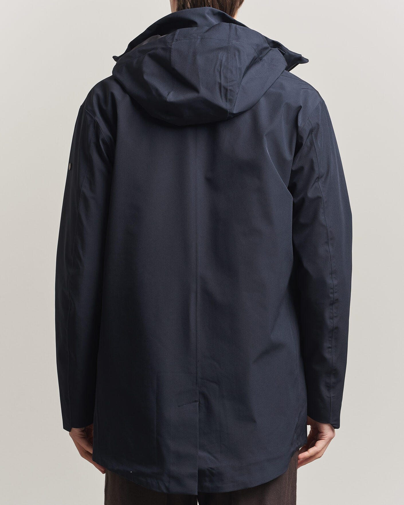 Mies | Takit | Scandinavian Edition | Range III Mid Lenght Waterproof Coat Midnight Blue