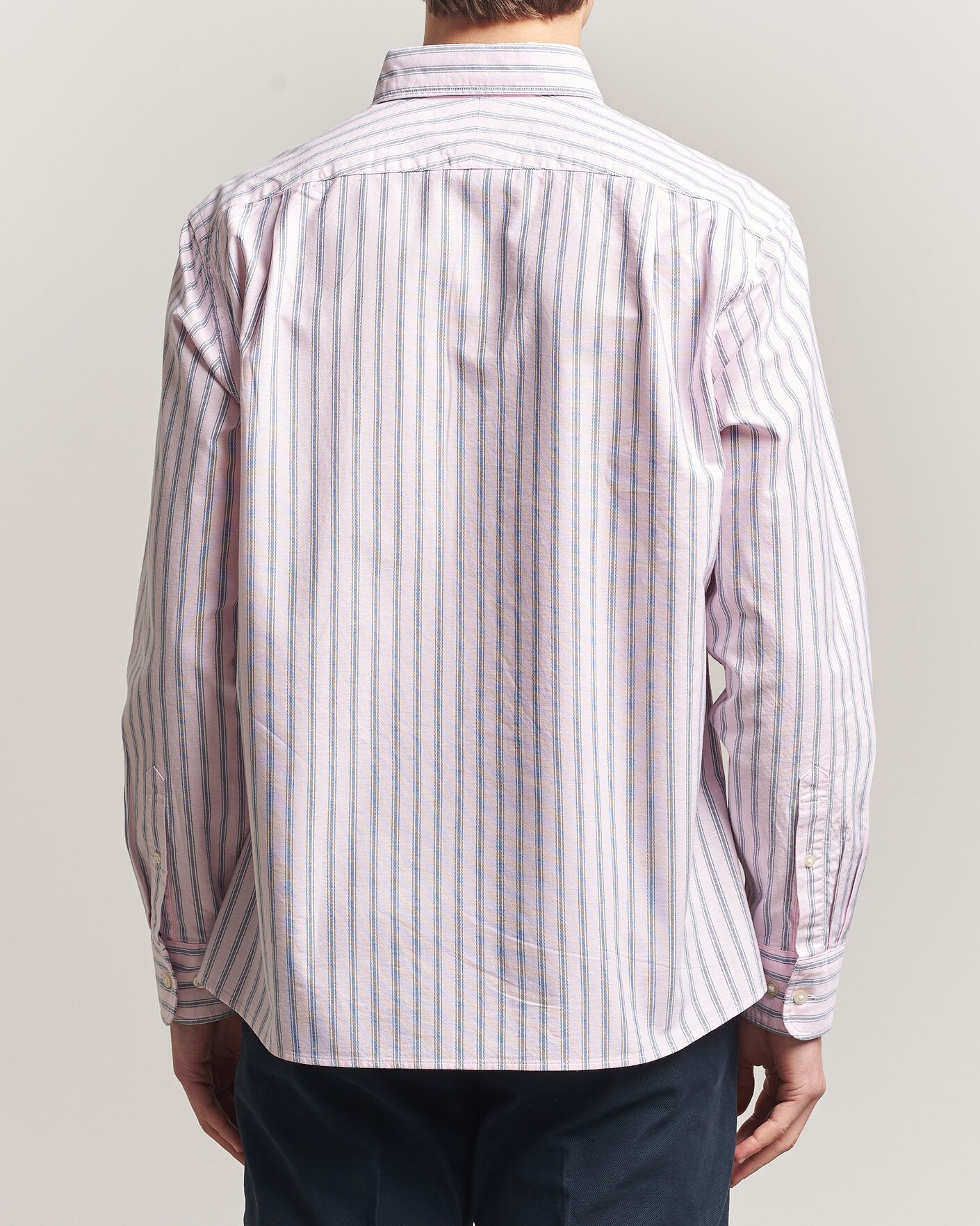 Mies | Kauluspaidat | Charles Tyrwhitt | Button Down Stretch Oxford Shirt Light Pink