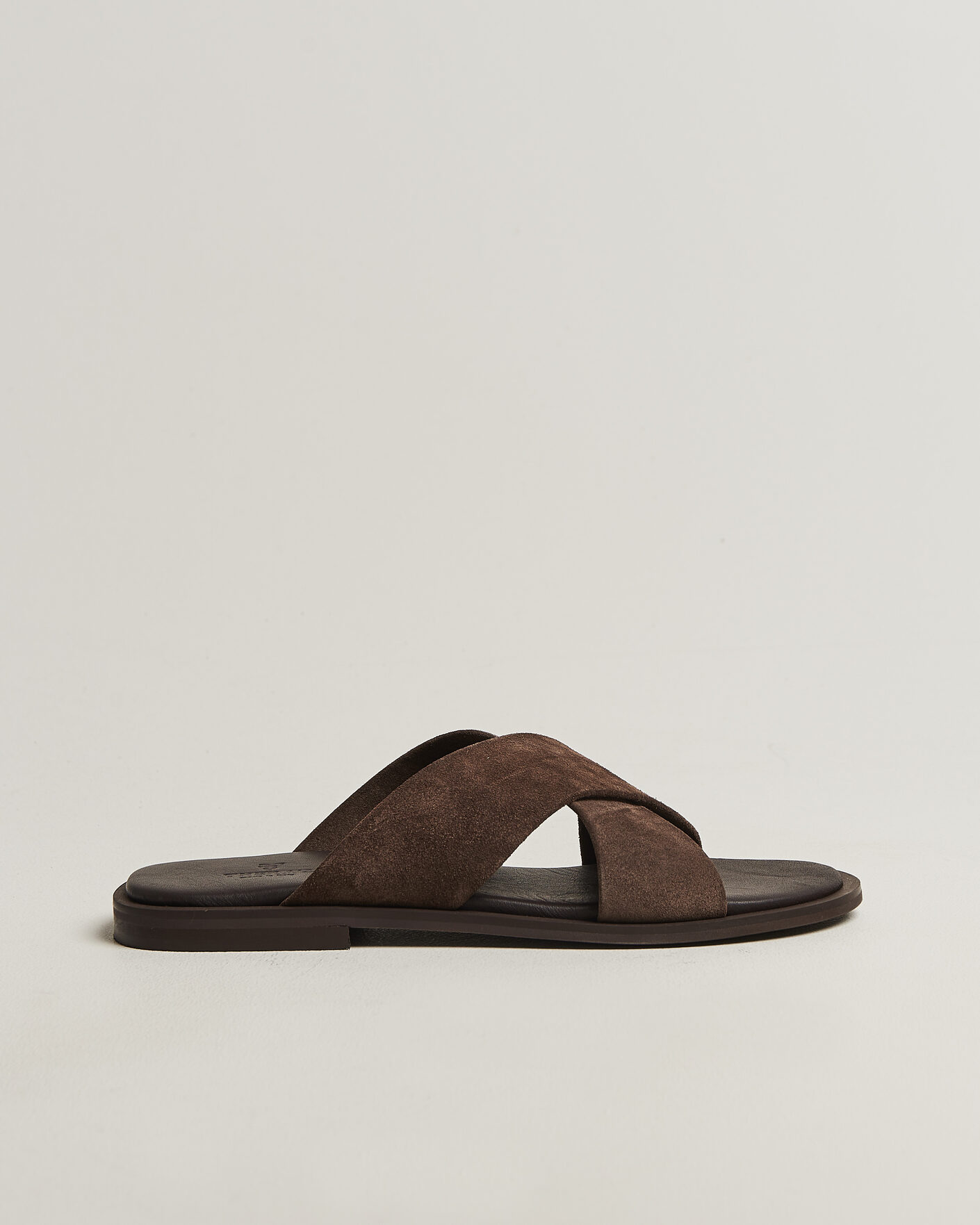 Mies | Sandaalit ja tohvelit | Thera's | Classic Sandals Dark Brown Suede
