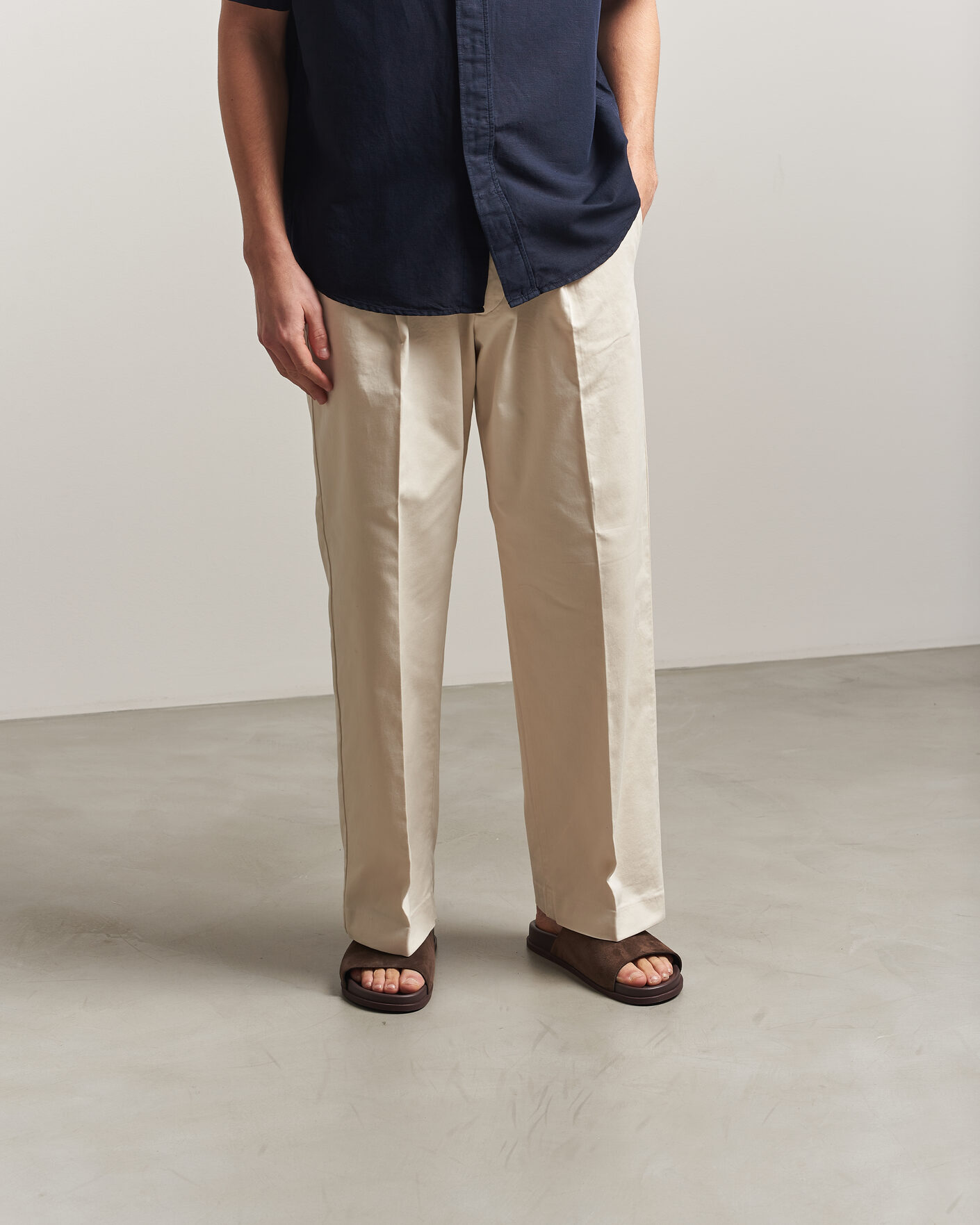 Mies | Sandaalit ja tohvelit | Thera's | Classic Slide Sandals Dark Brown Suede