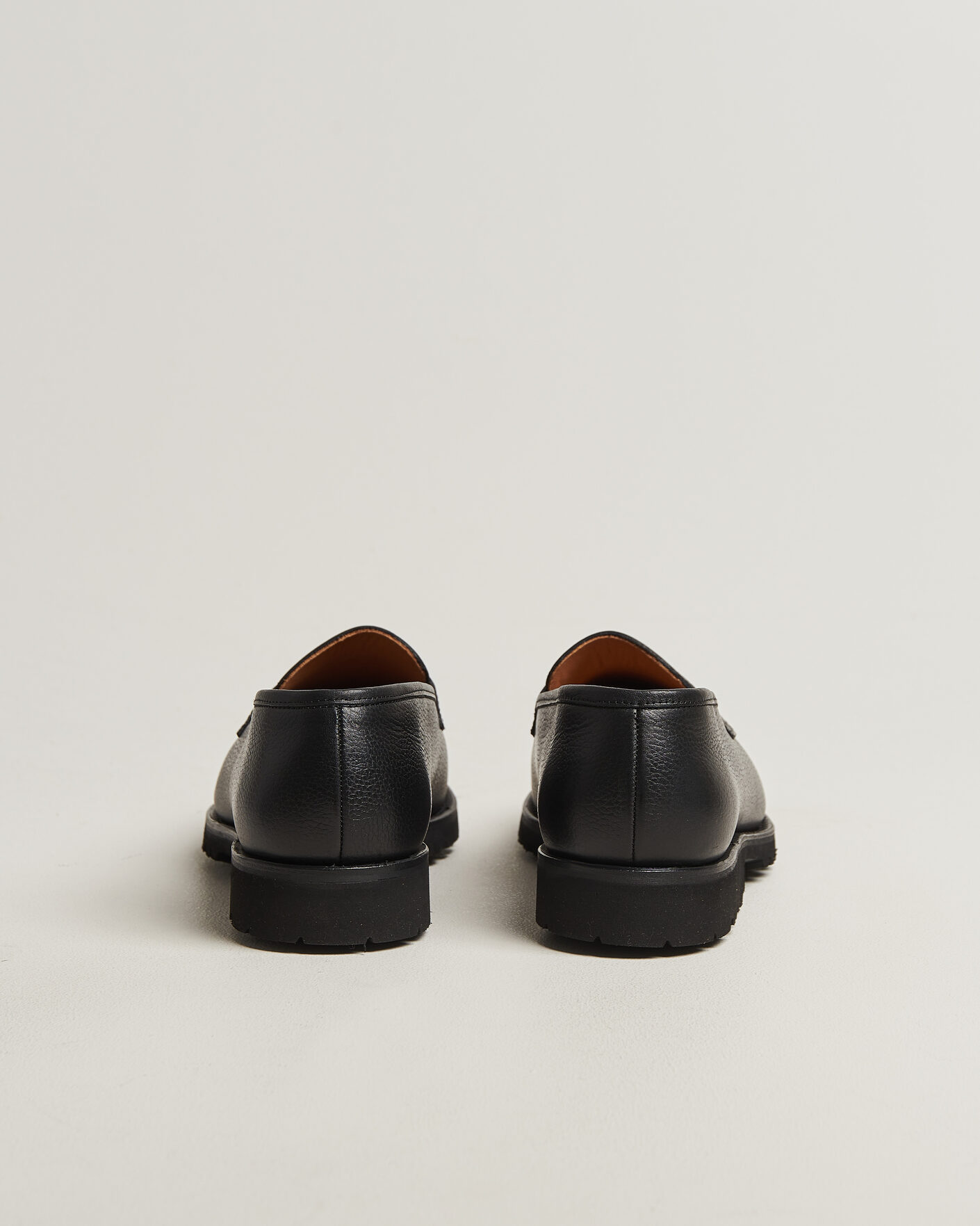 Mies | Loaferit | Myrqvist | Stenhammar II Vibram Loafer Black Grained Calf