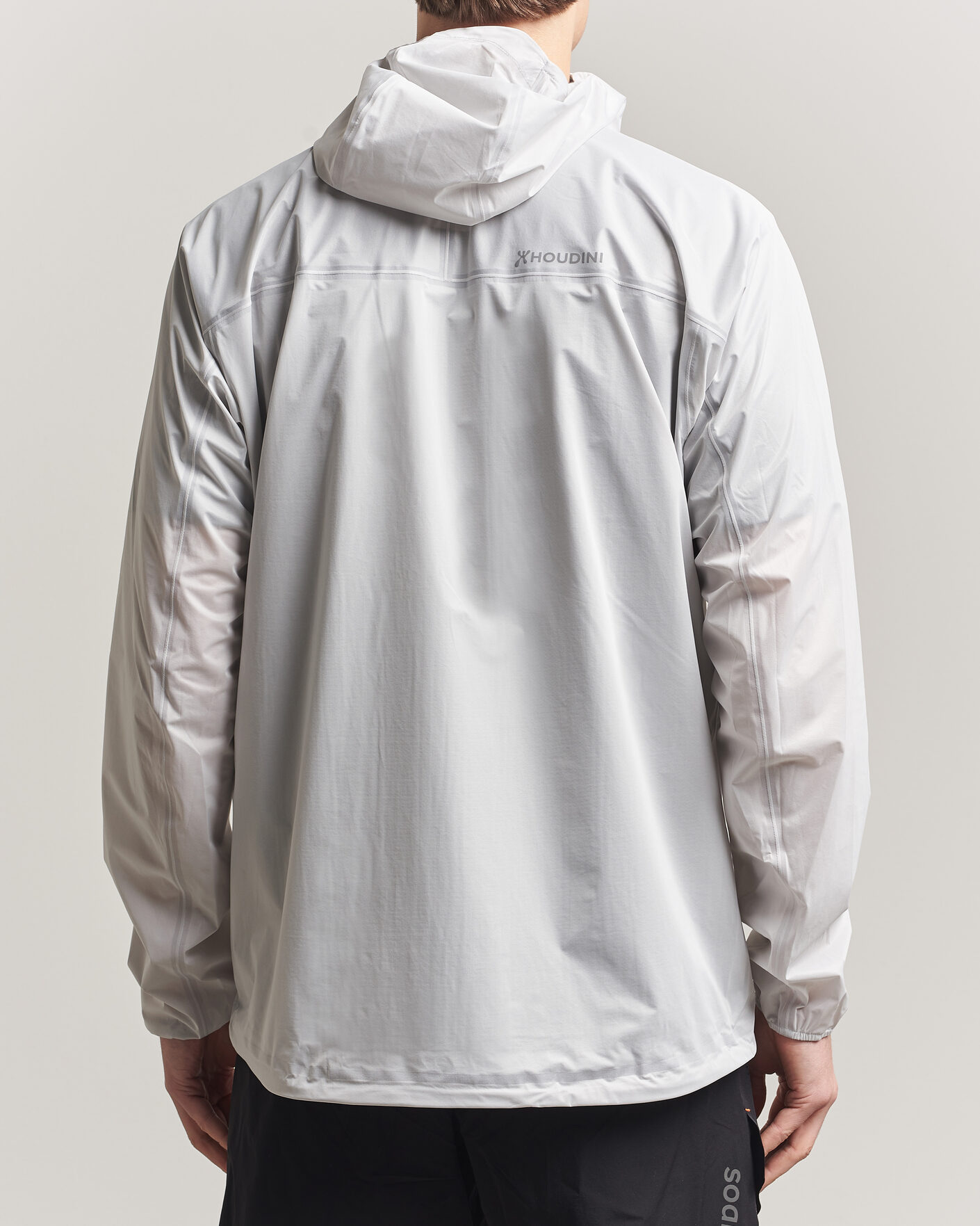 Mies | Takit | Houdini | The Orange Waterproof Jacket Powderday White