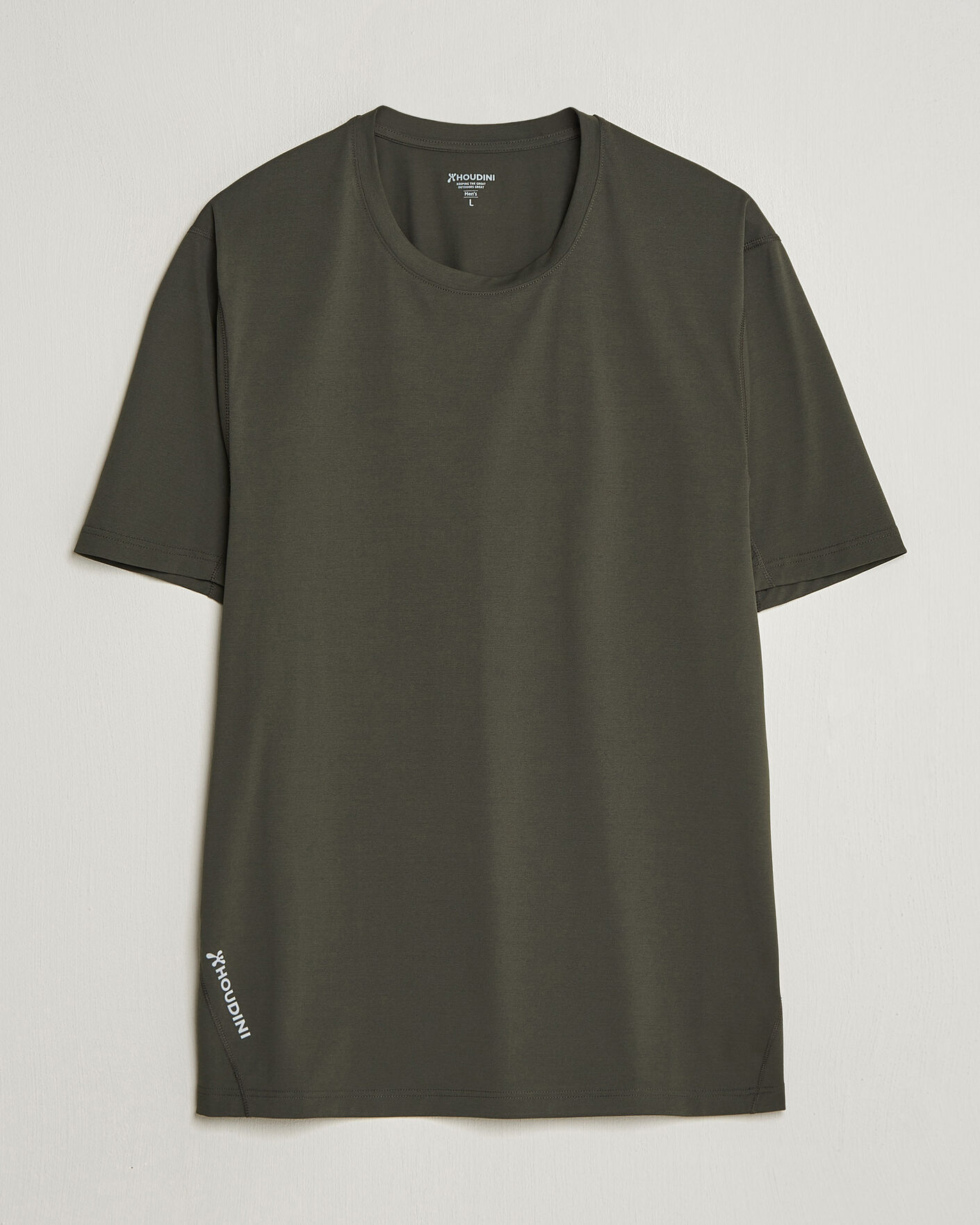 Mies | T-paidat | Houdini | Pace Air T-Shirt Green Illusion