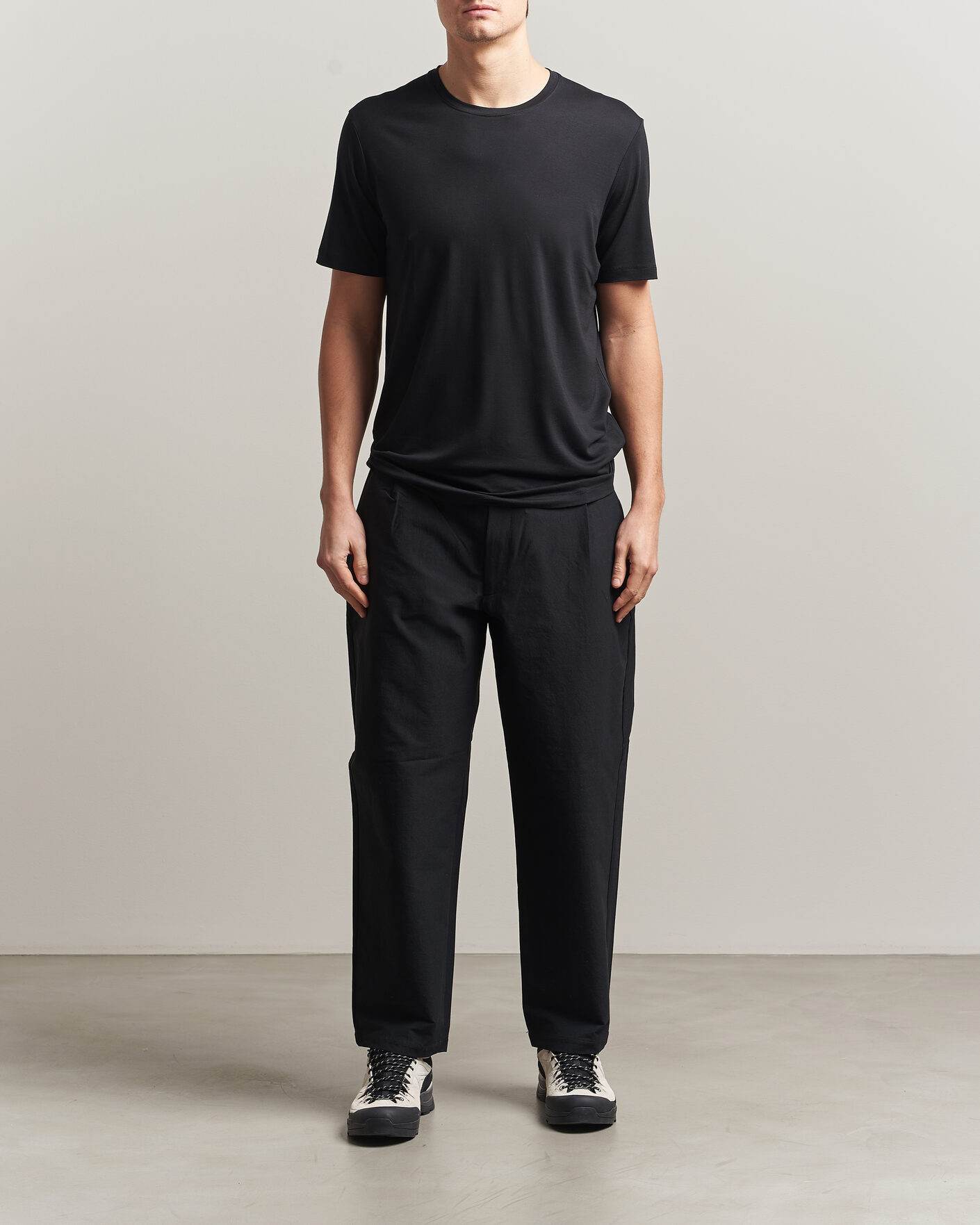 Mies | T-paidat | Houdini | Tree Tencel T-Shirt True Black