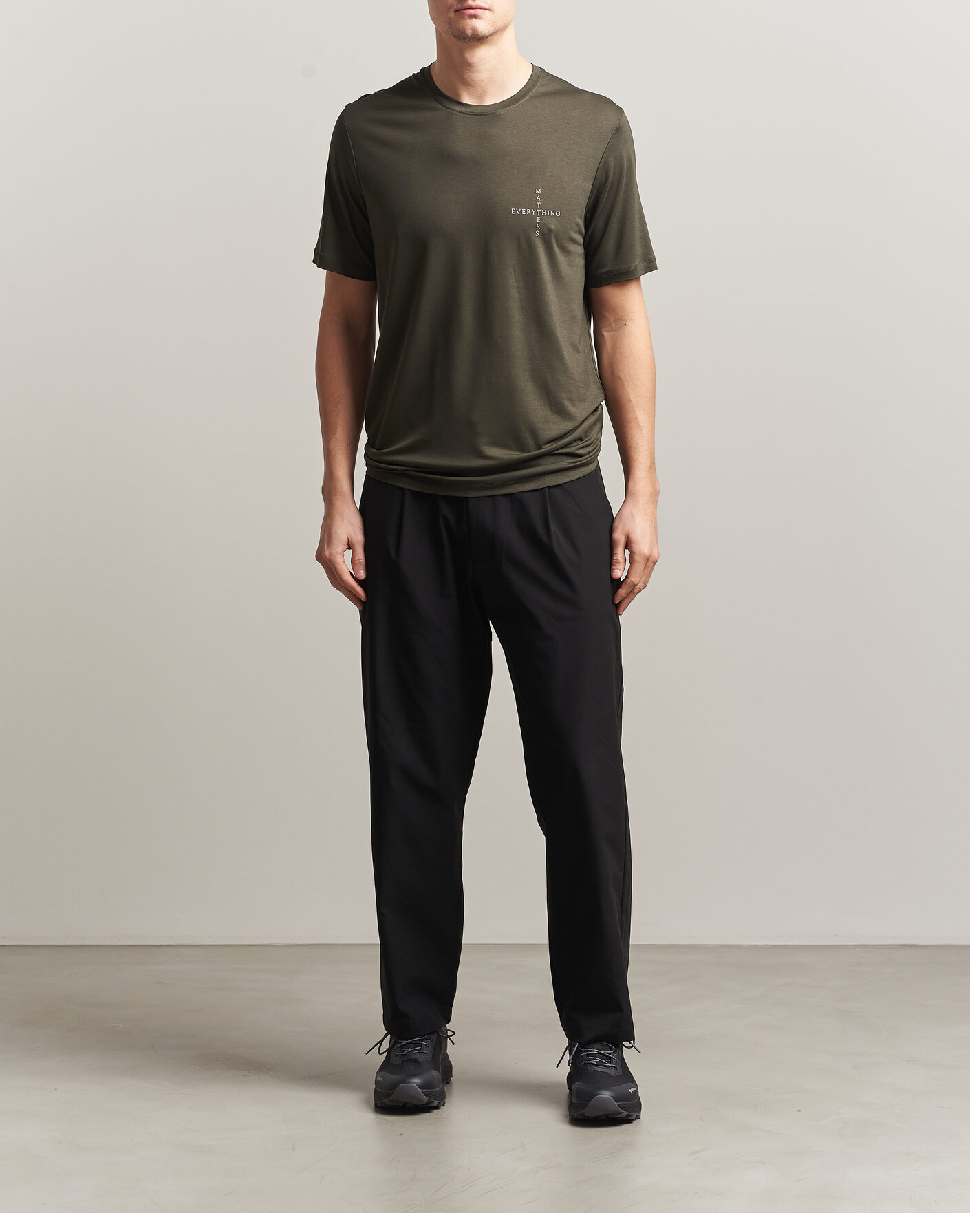 Mies | T-paidat | Houdini | Tree Message T-Shirt Green Illusion