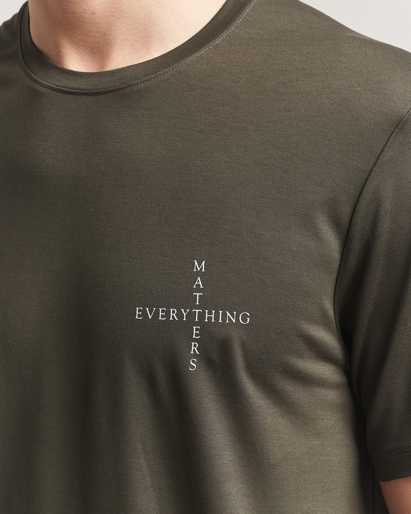 Mies | T-paidat | Houdini | Tree Message T-Shirt Green Illusion