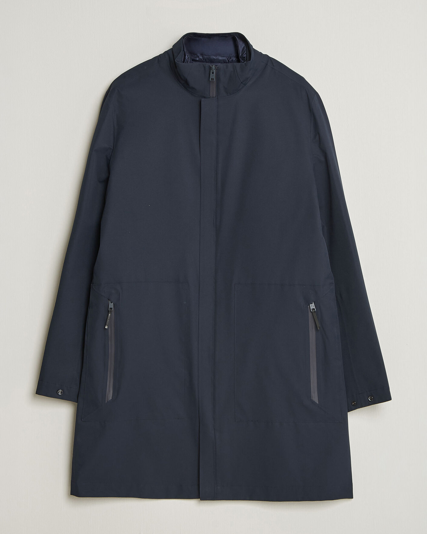 Mies | Takit | Woolrich | Two Layer 2 in 1 Carcoat Melton Blue