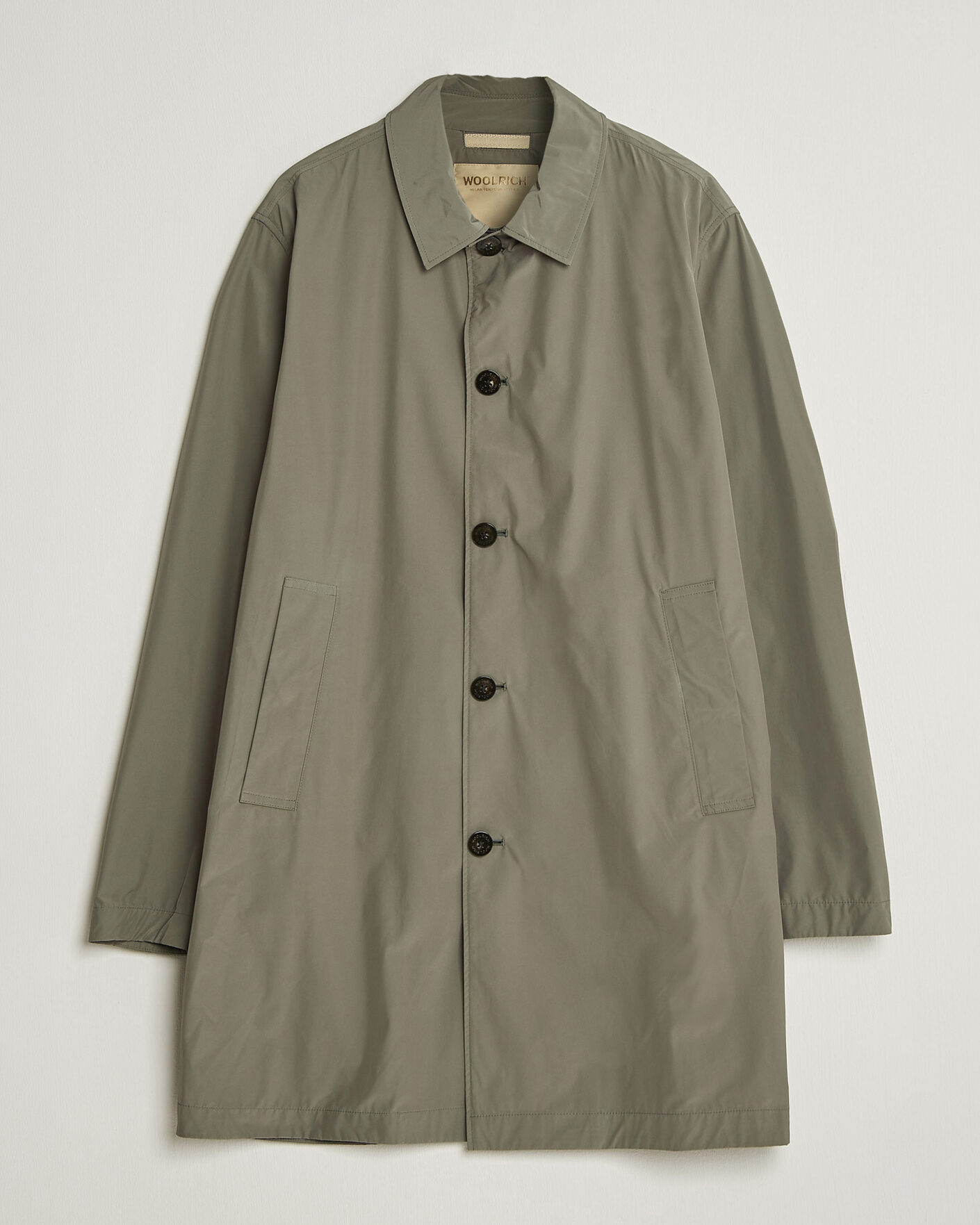 Mies | Takit | Woolrich | Urban Nylon Water Repelent Carcoat Smokey Olive