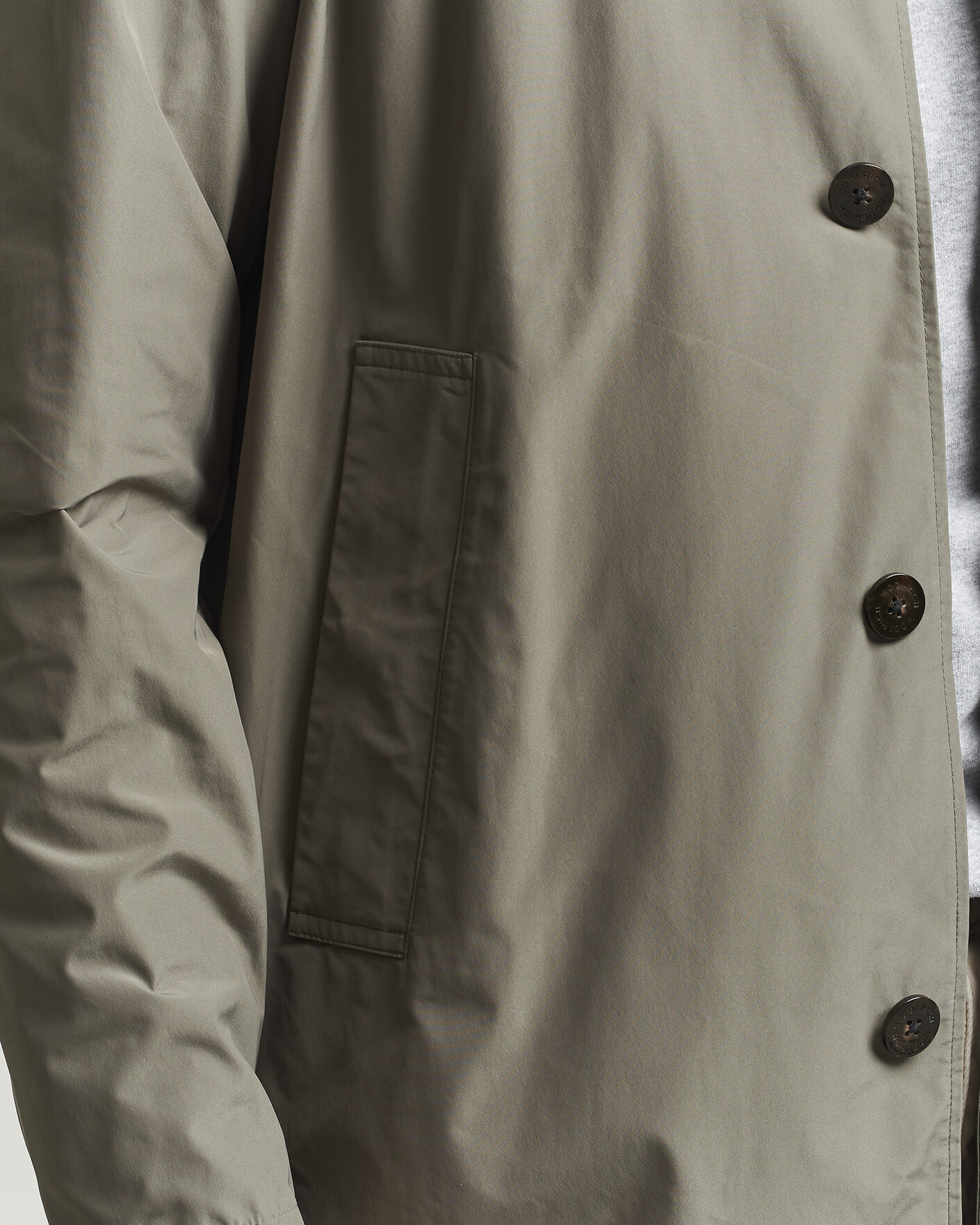 Mies | Takit | Woolrich | Urban Nylon Water Repelent Carcoat Smokey Olive