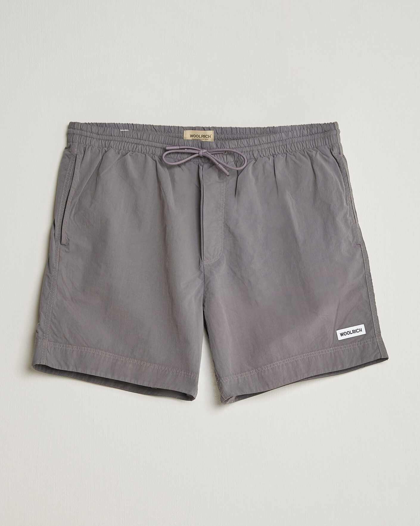 Mies | Uimahousut | Woolrich | Solid Garment Dyed Swimshorts Chark