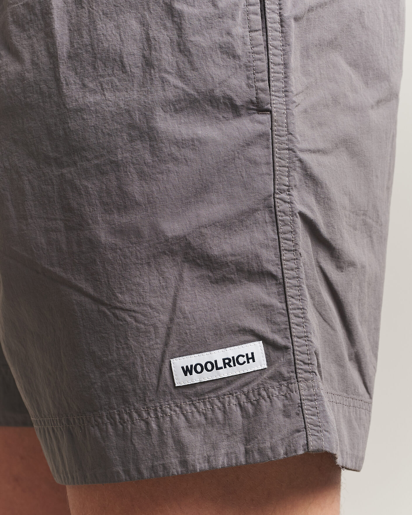 Mies | Uimahousut | Woolrich | Solid Garment Dyed Swimshorts Chark