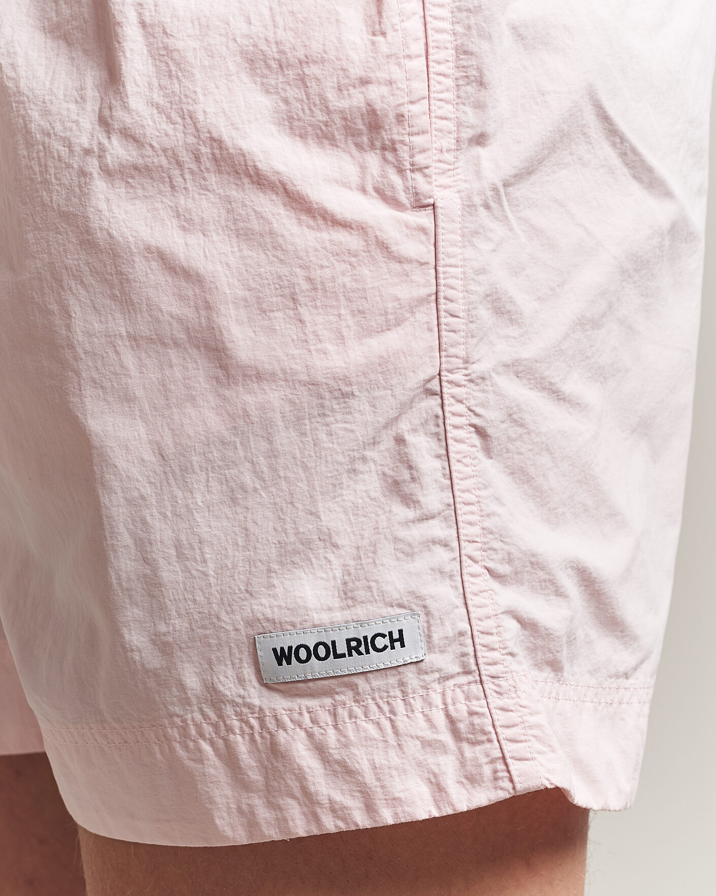 Mies | Uimahousut | Woolrich | Solid Garment Dyed Swimshorts Pale Lilac