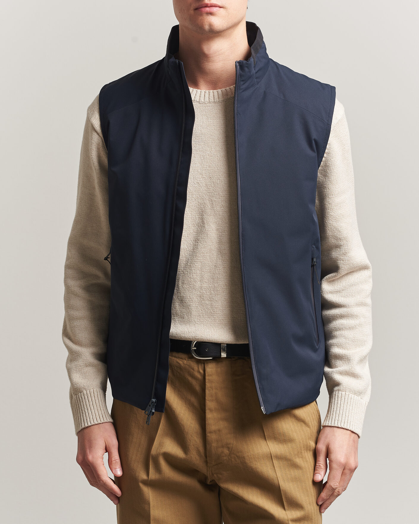 Mies | Ulkoliivit | Woolrich | Two Layer Sailing Vest Melton Blue
