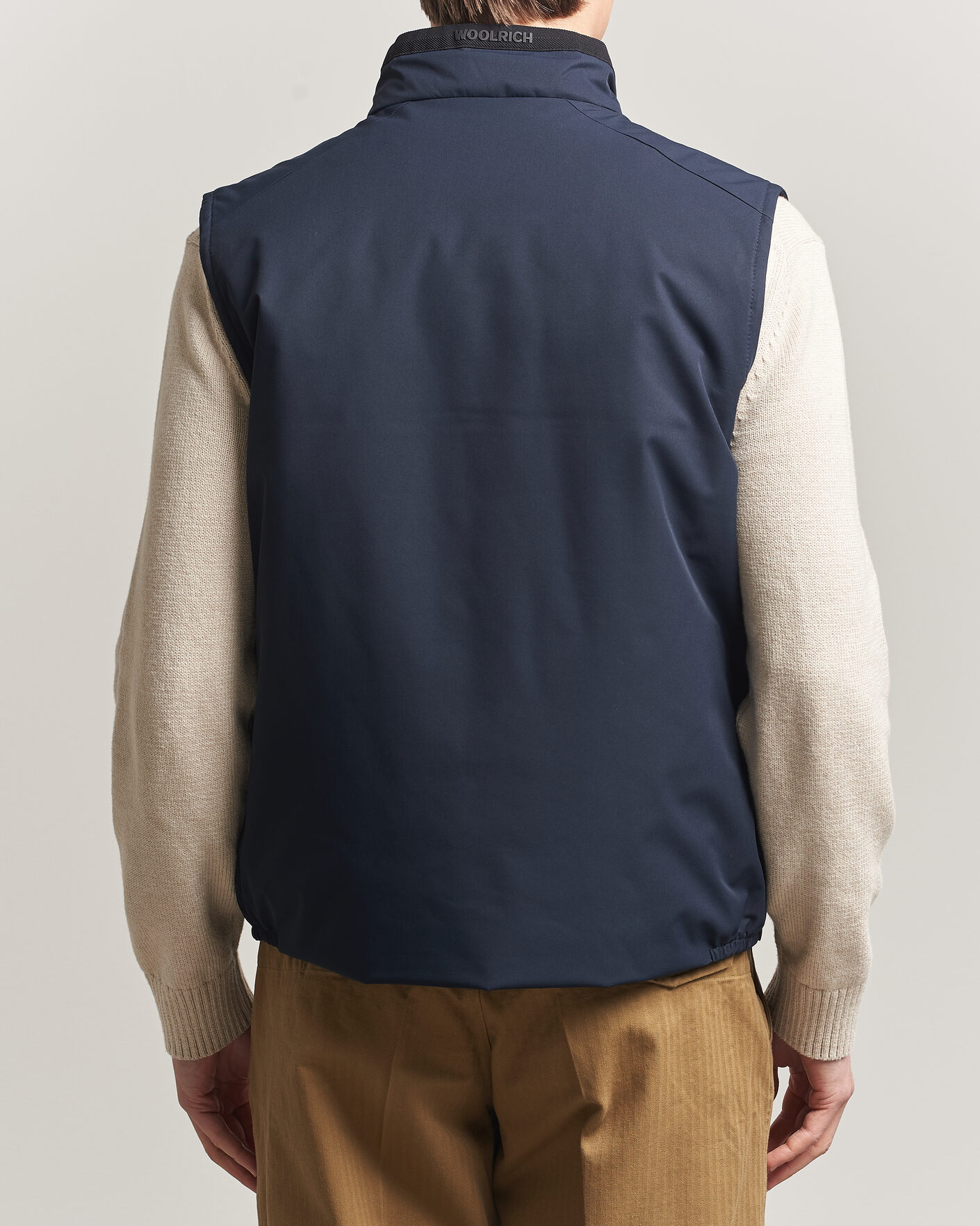 Mies | Takit | Woolrich | Two Layer Sailing Vest Melton Blue