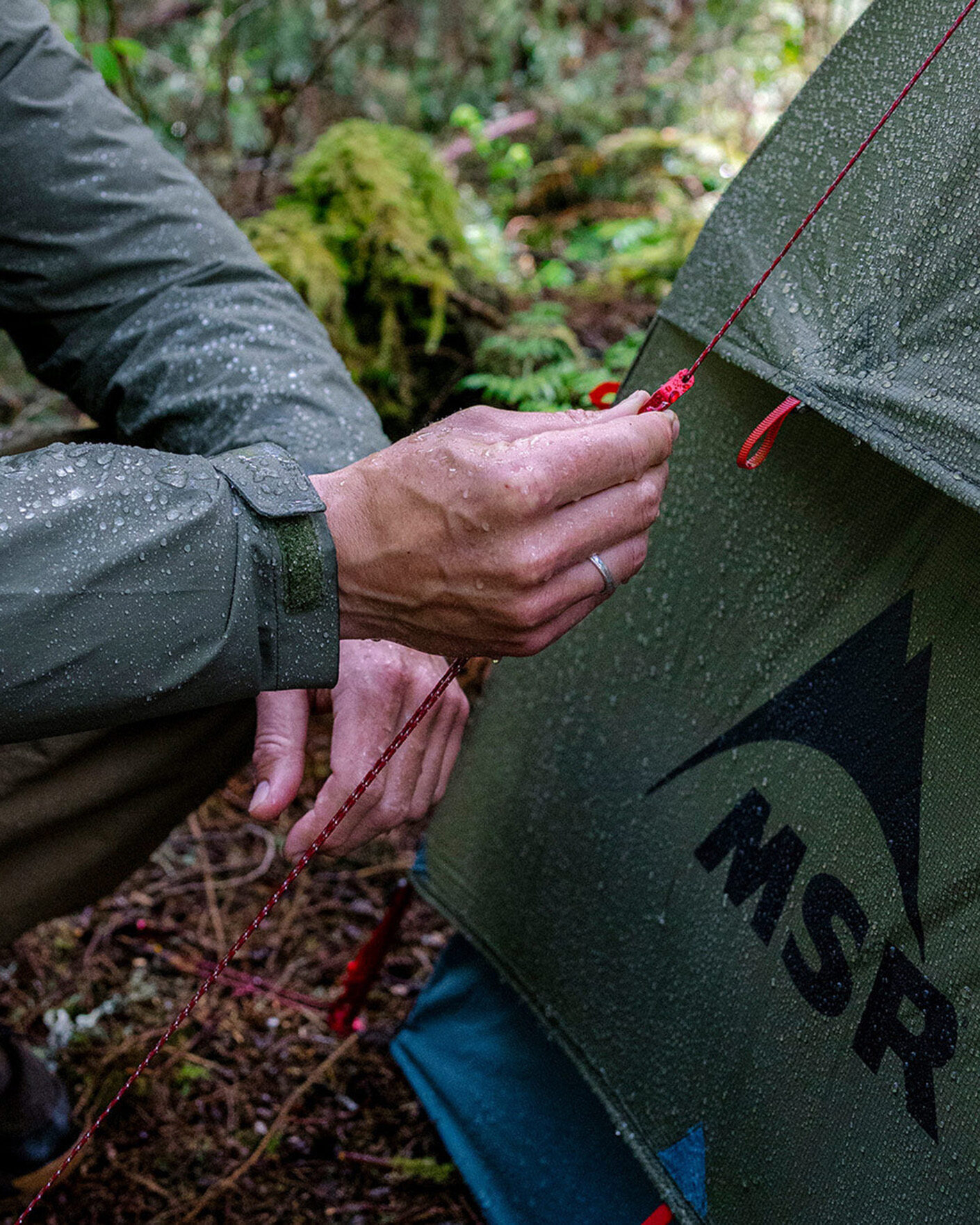 Mies | Outdoor living | MSR | Mountain Safety Research Hubba Hubba HD 3P Tent Green
