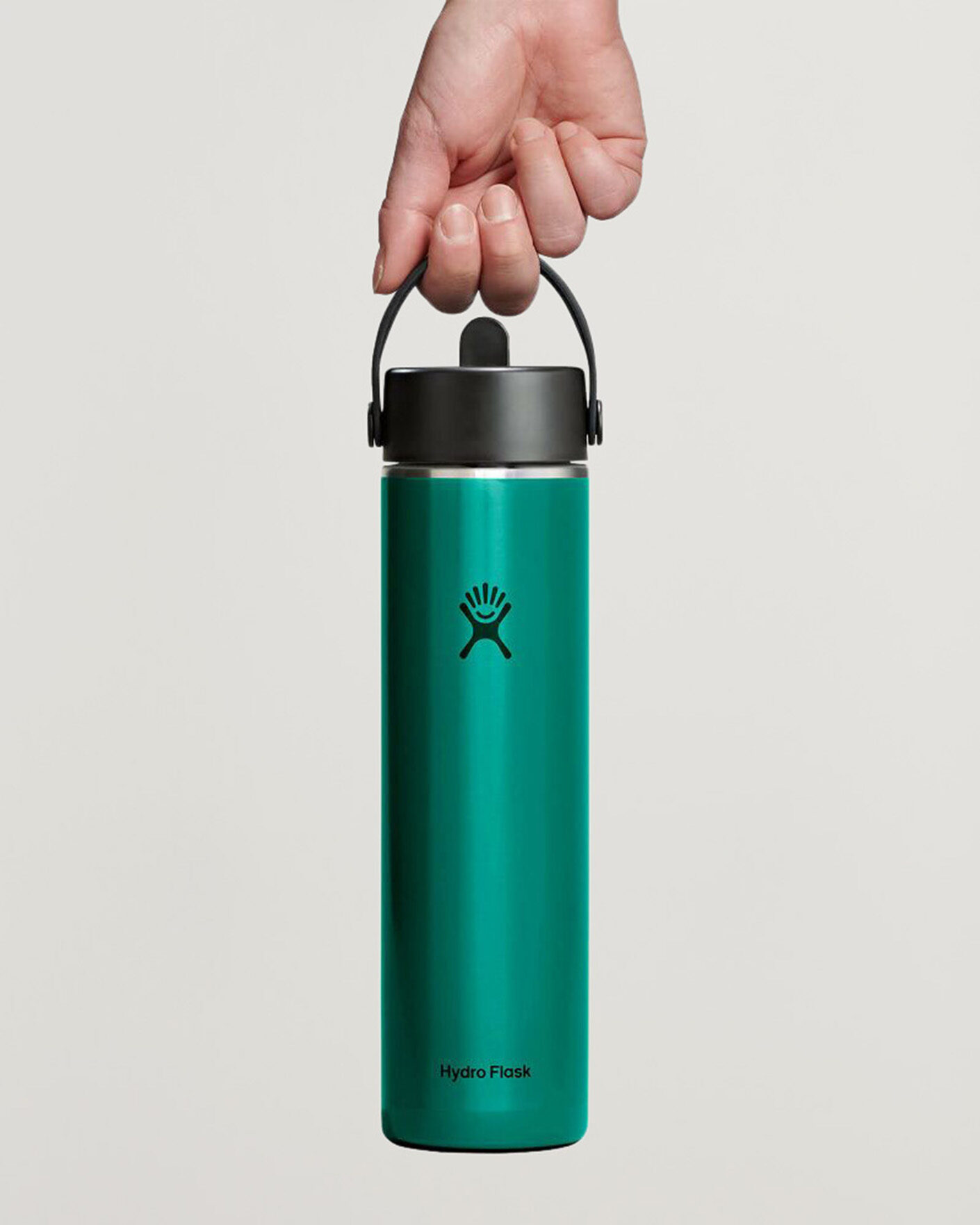 Mies | Outdoor living | Hydro Flask | Lightweight Flex Straw 24oz Bottle Emerald Green
