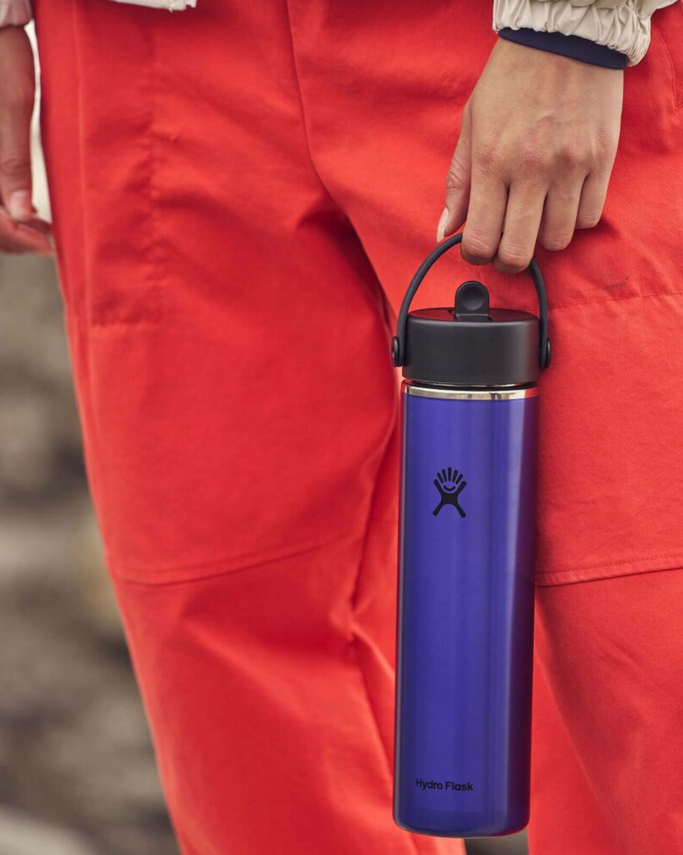 Mies | Outdoor living | Hydro Flask | Lightweight Flex Straw 24oz Bottle Sapphire Blue