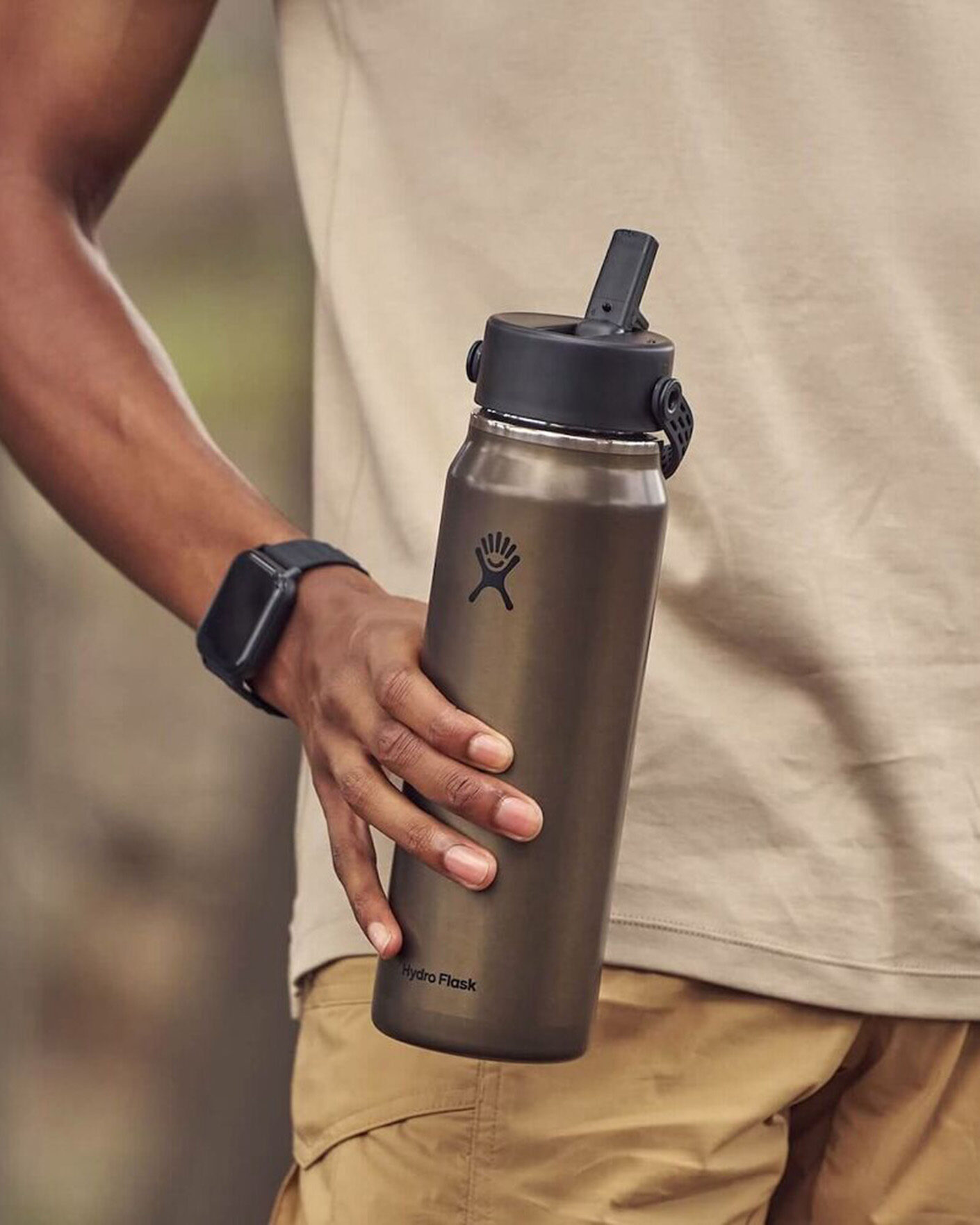 Mies | Outdoor living | Hydro Flask | Lightweight Flex Straw 32oz Bottle Obsidian