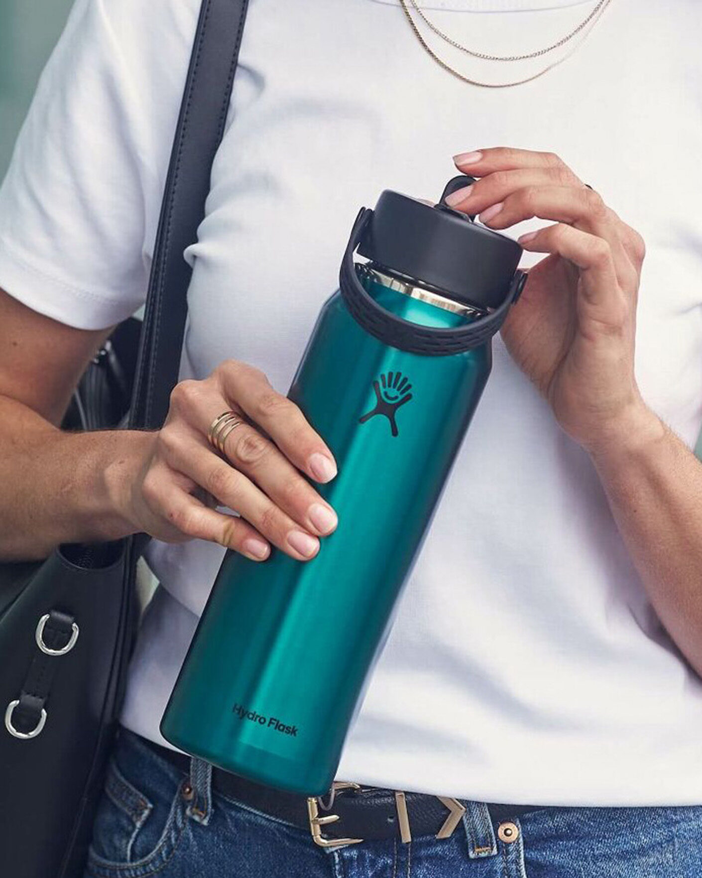 Mies | Outdoor living | Hydro Flask | Lightweight Flex Straw 32oz Bottle Emerald Green
