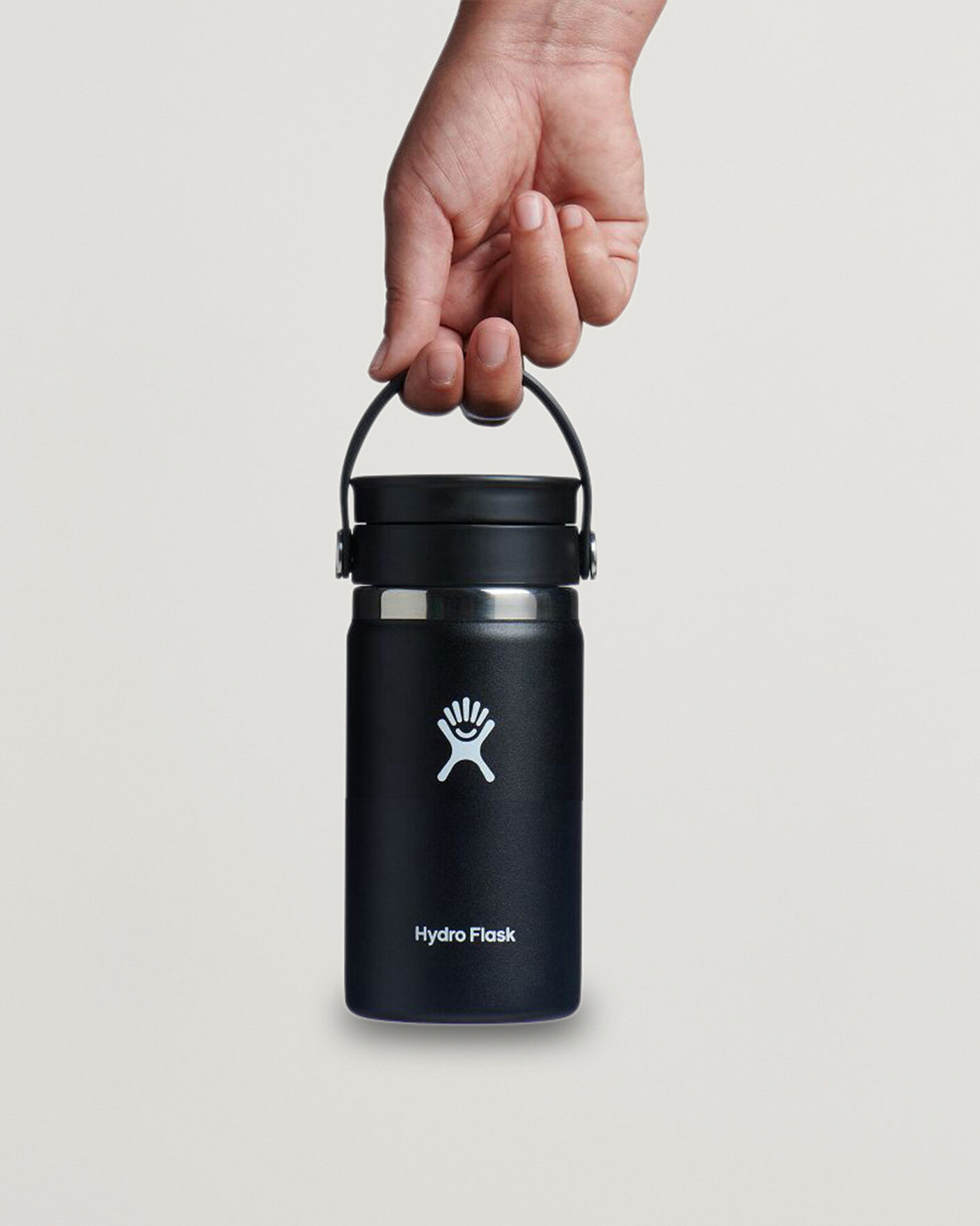 Mies | Outdoor living | Hydro Flask | Coffee Mug Flex Zip Lid 12oz Black