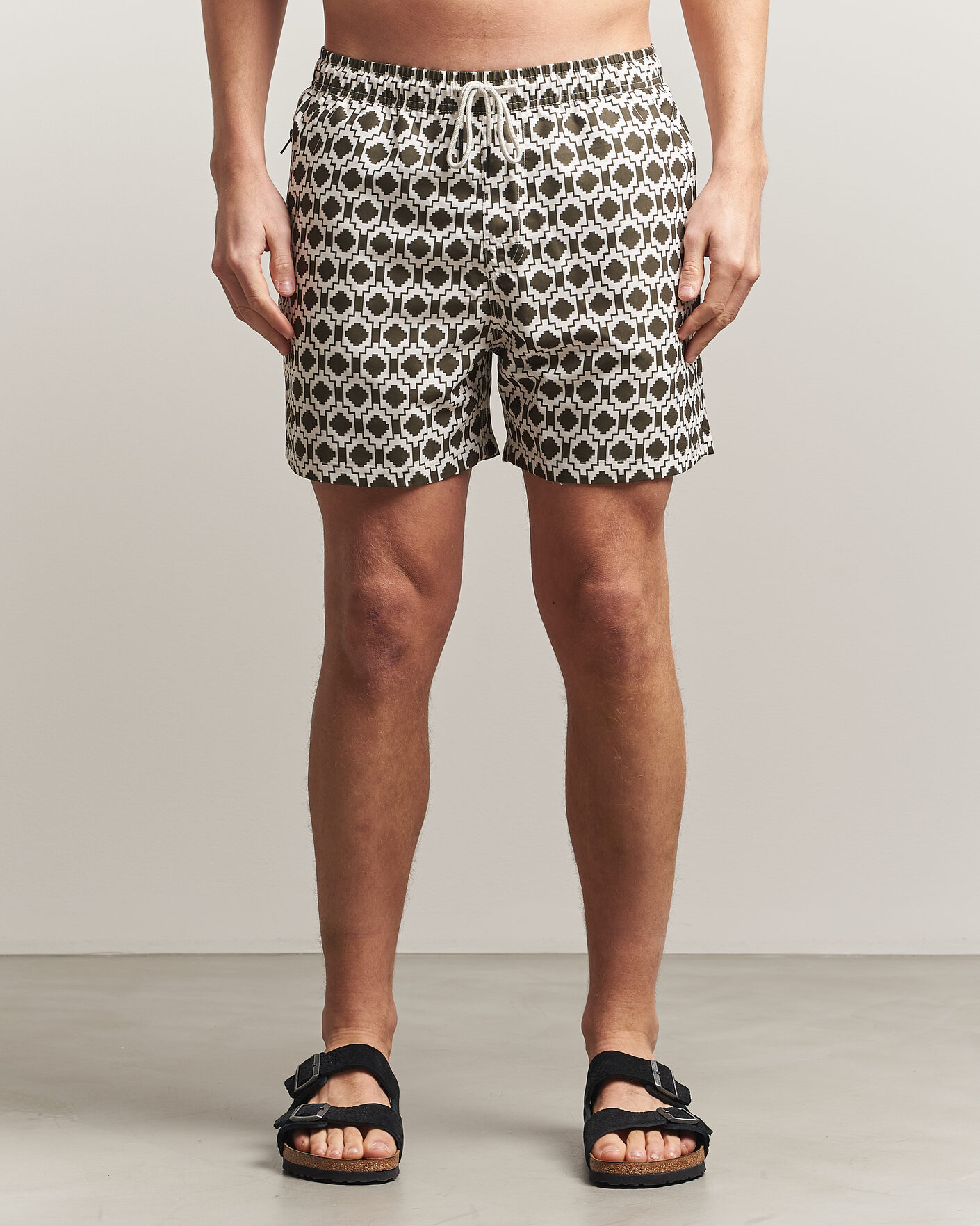 Mies | Uimahousut | OAS | Printed Swimshorts Pine Mitu