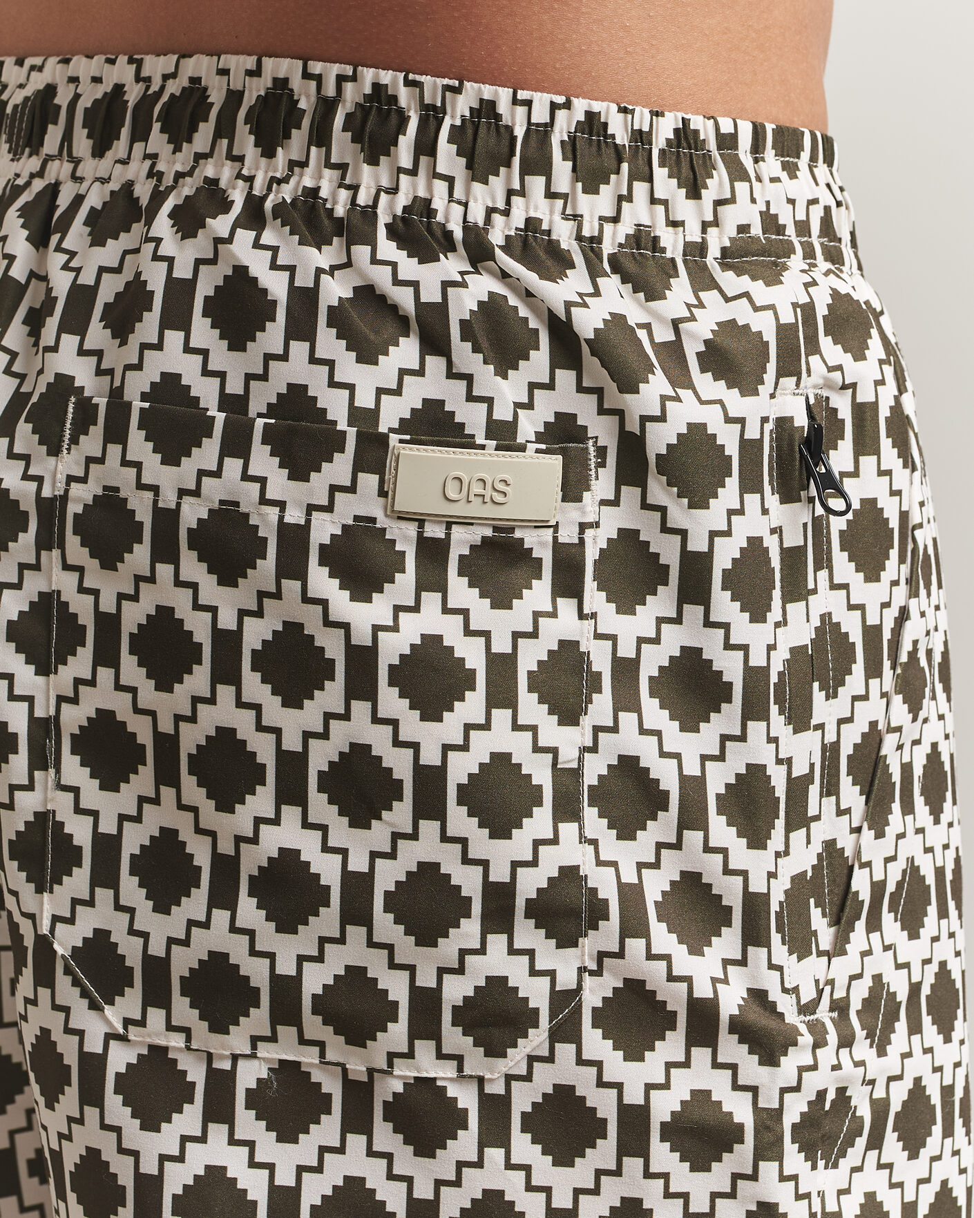 Mies | Uimahousut | OAS | Printed Swimshorts Pine Mitu