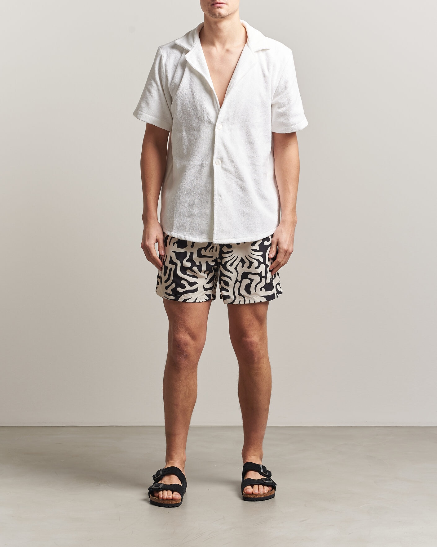 Mies | Uimahousut | OAS | Printed Swimshorts Loefy