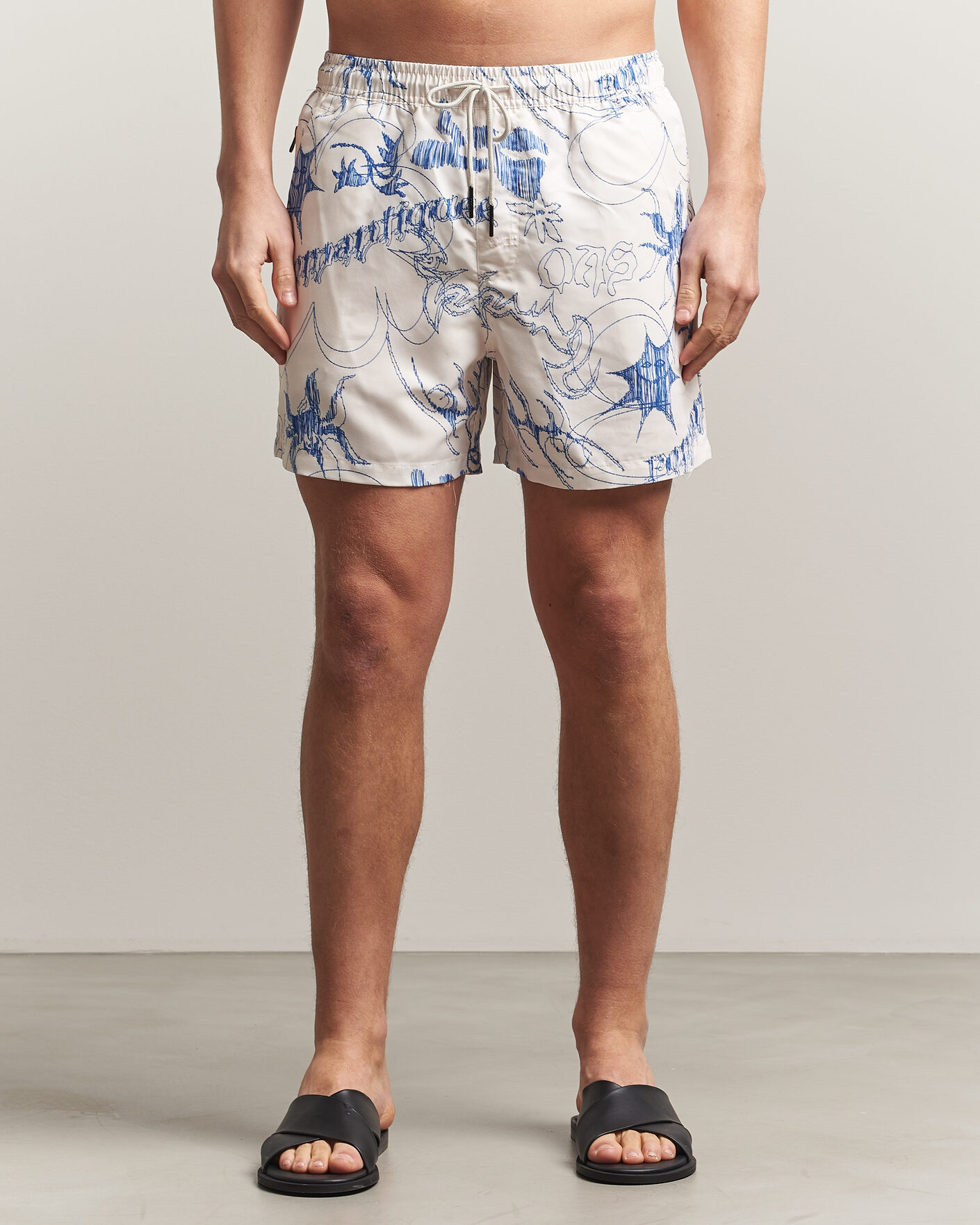 Mies | Uimahousut | OAS | Printed Swimshorts Romantique