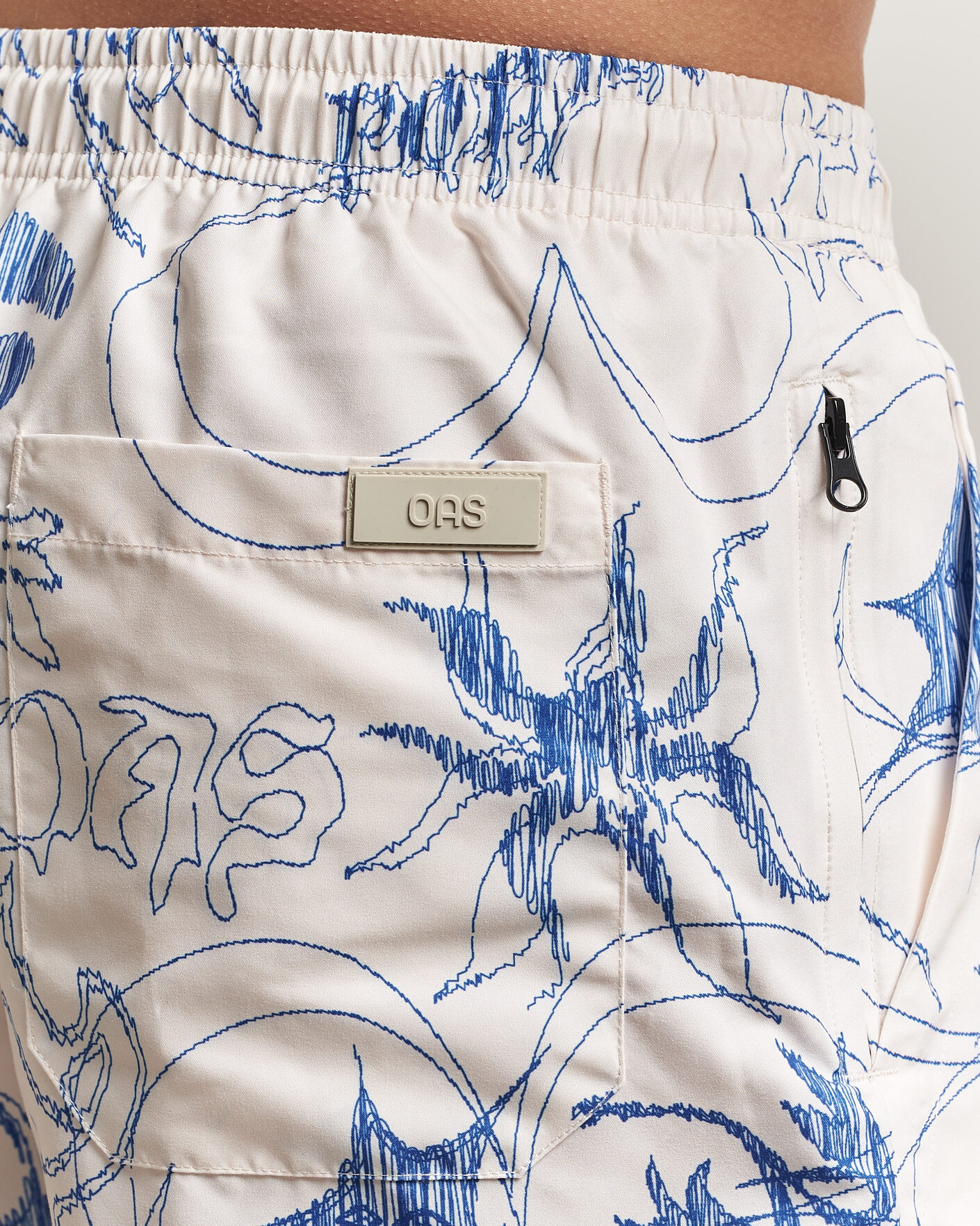 Mies | Uimahousut | OAS | Printed Swimshorts Romantique