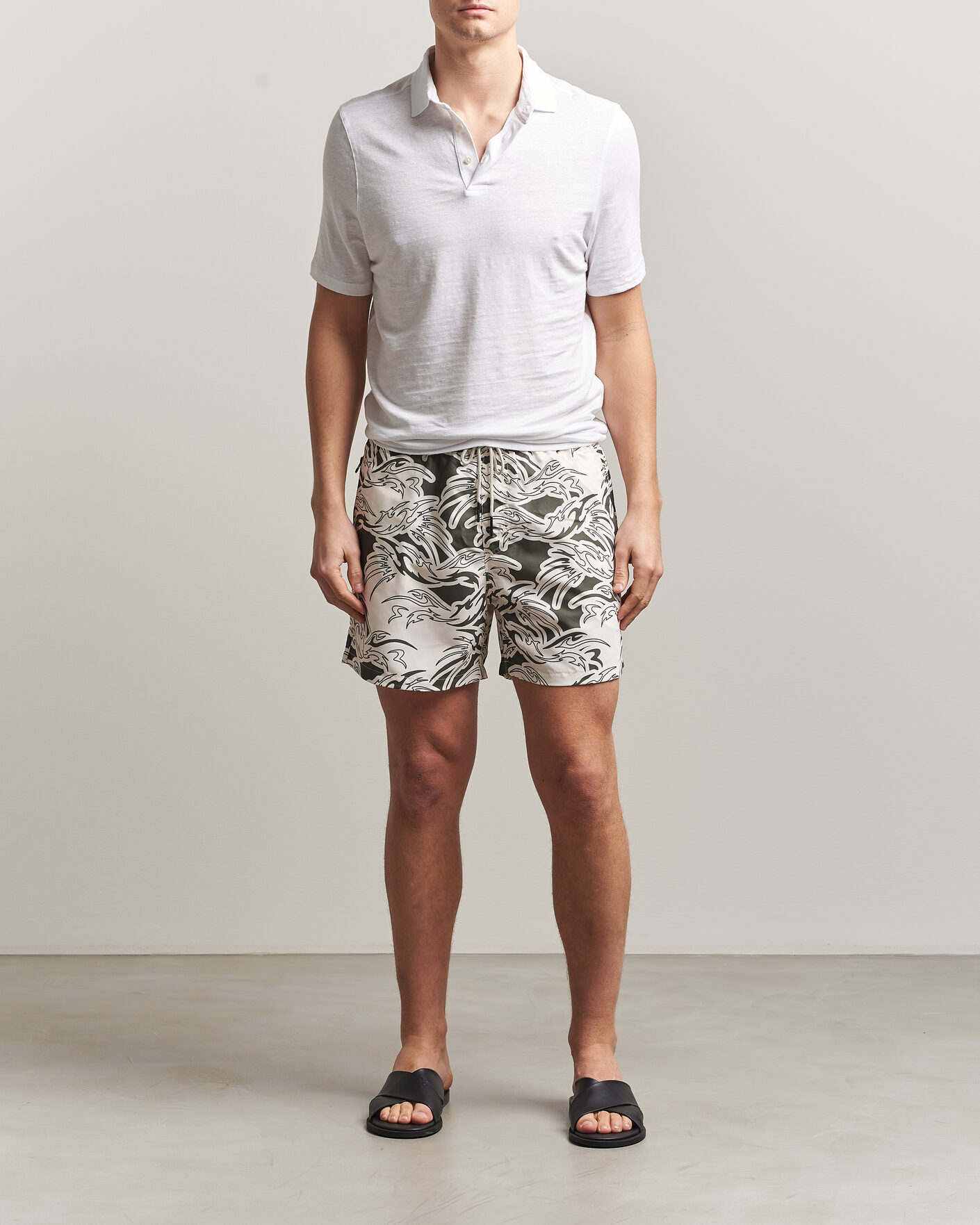 Mies | Uimahousut | OAS | Printed Swimshorts Rogue