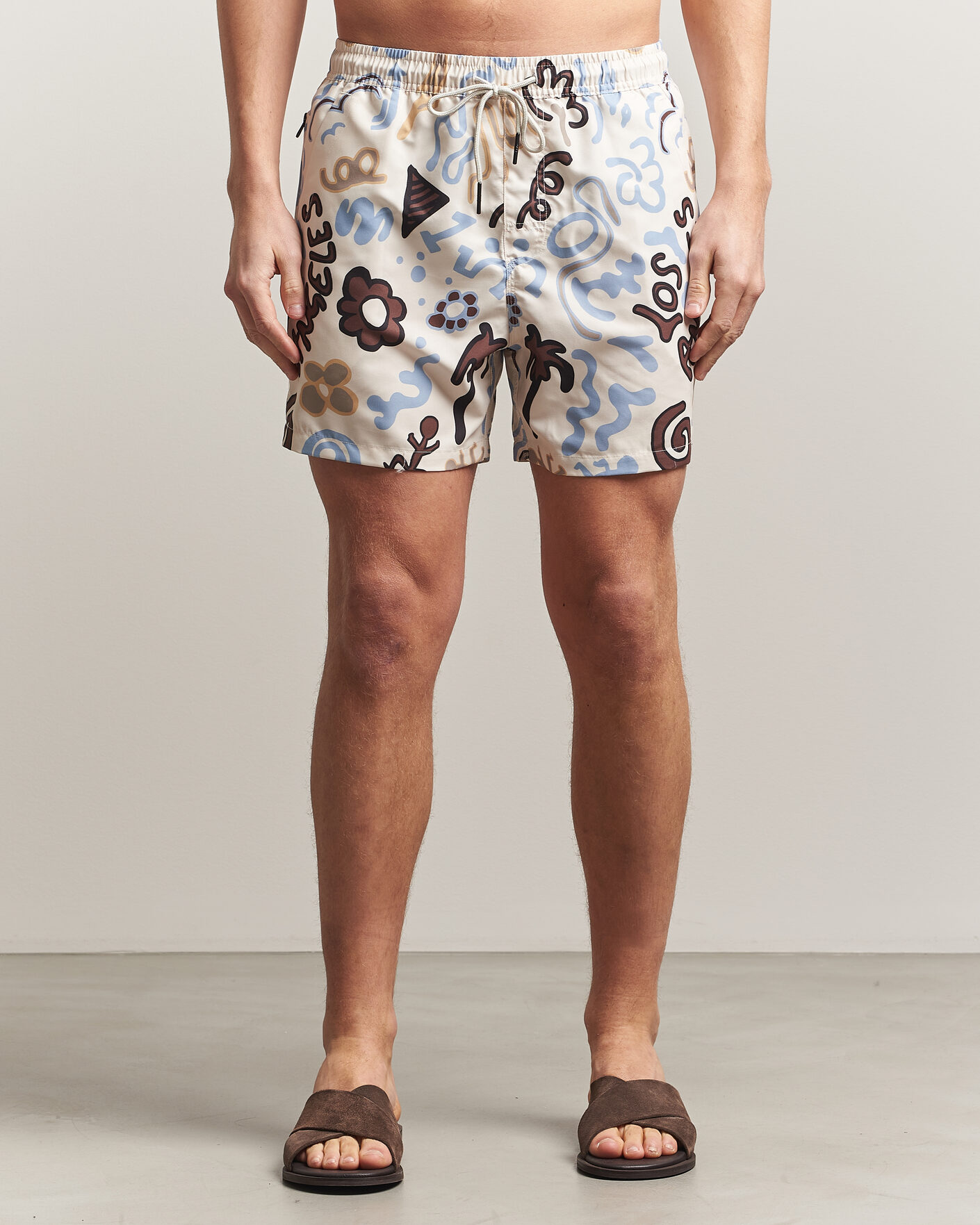 Mies | Uimahousut | OAS | Printed Swimshorts Memento