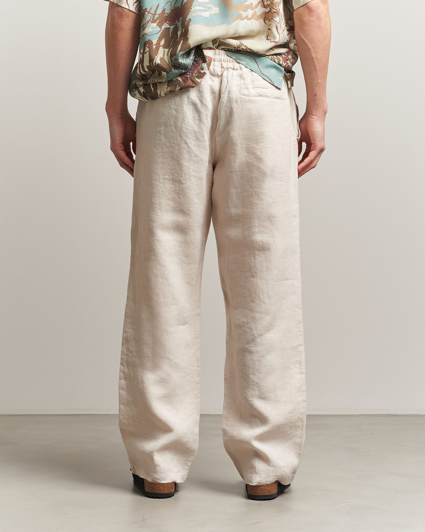 Mies | Housut | OAS | Nino Linen Pants Beige