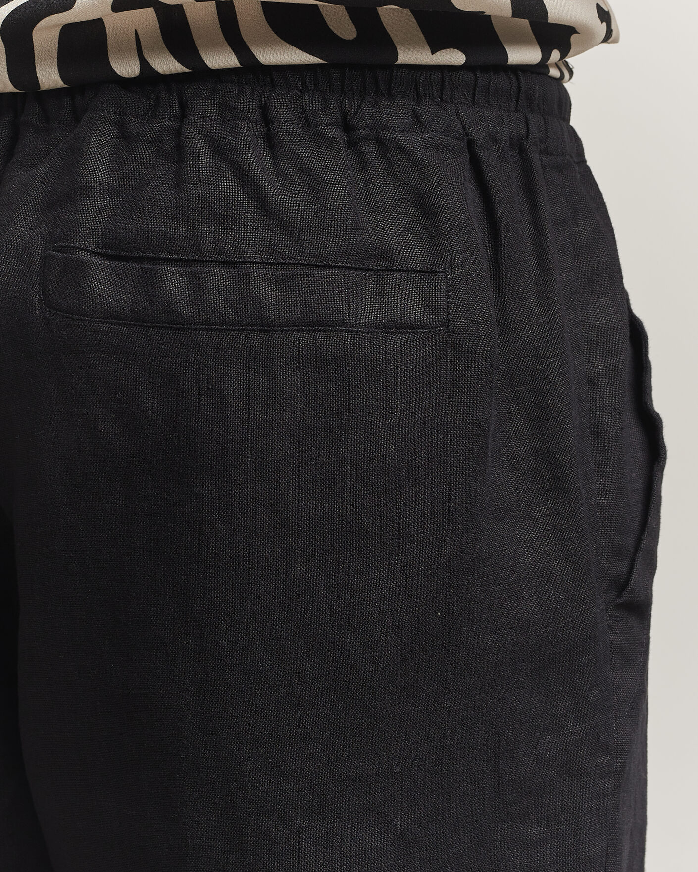 Mies | Housut | OAS | Nino Linen Pants Black