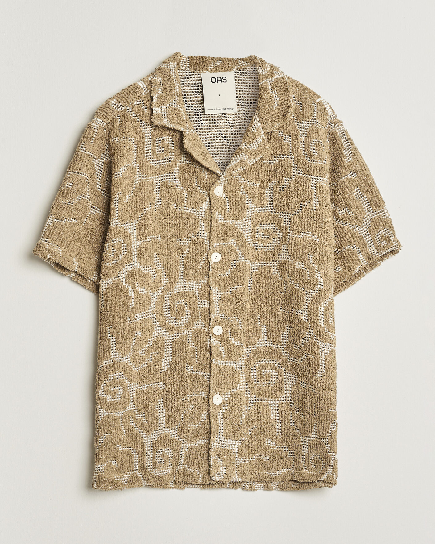 Mies | Kauluspaidat | OAS | Cuba Short Sleeve Shirt Sunero