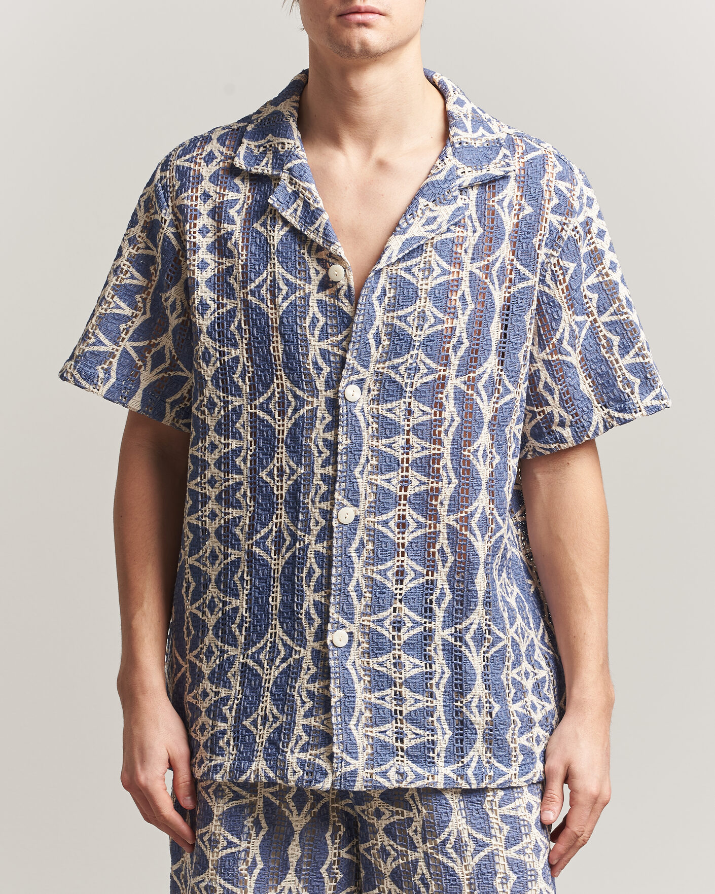 Mies | Kauluspaidat | OAS | Cuba Short Sleeve Shirt Arko