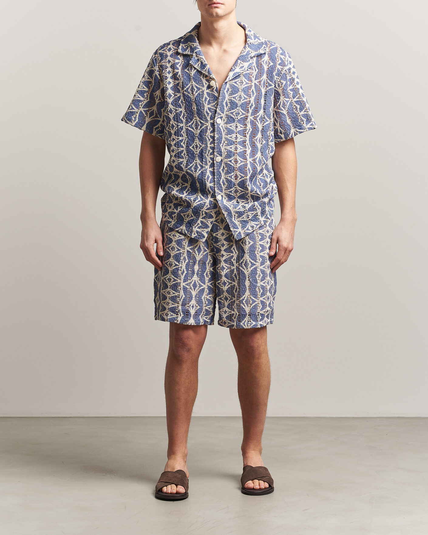 Mies | Shortsit | OAS | Nicola Cotton Net Shorts Arko