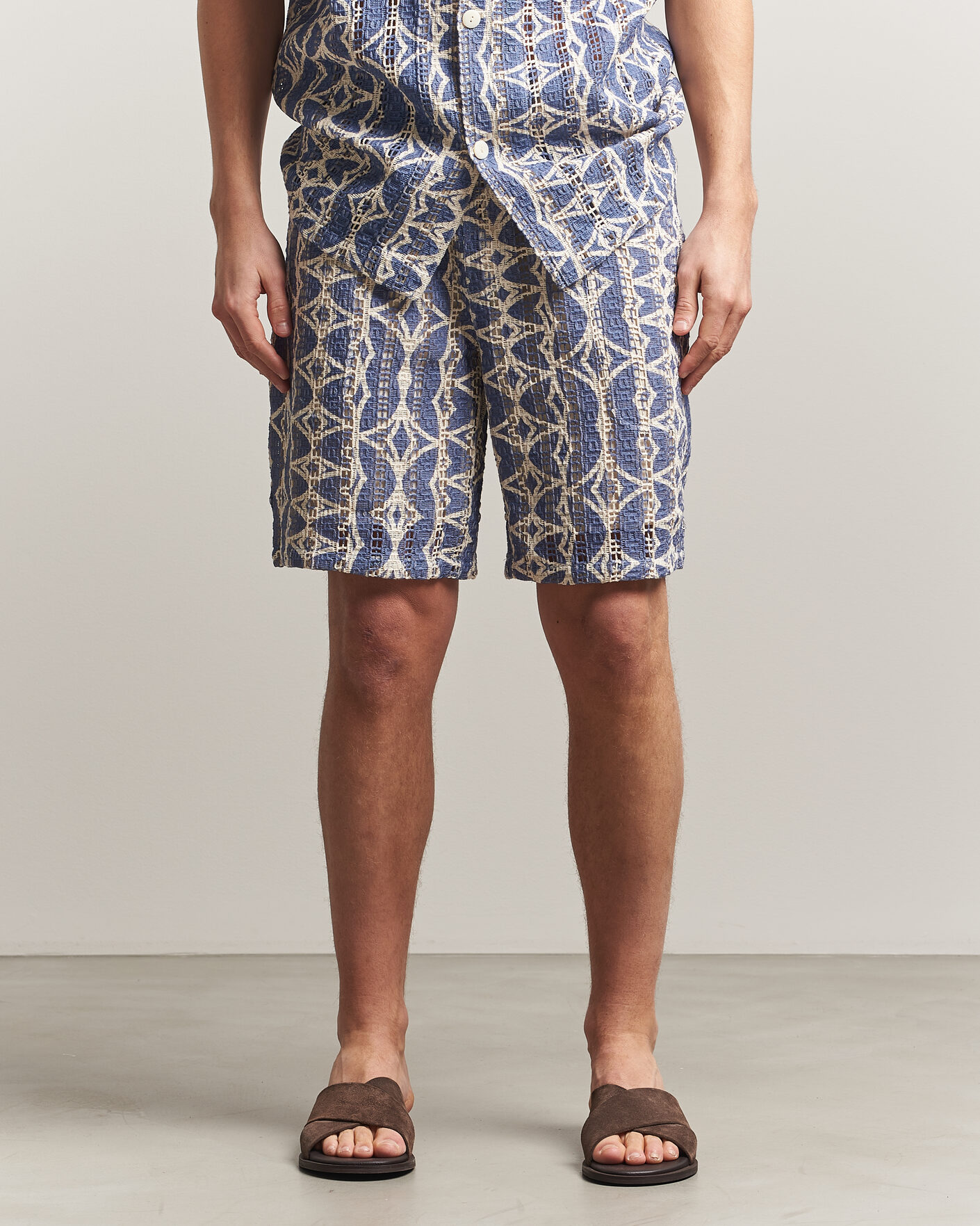 Mies | Shortsit | OAS | Nicola Cotton Net Shorts Arko