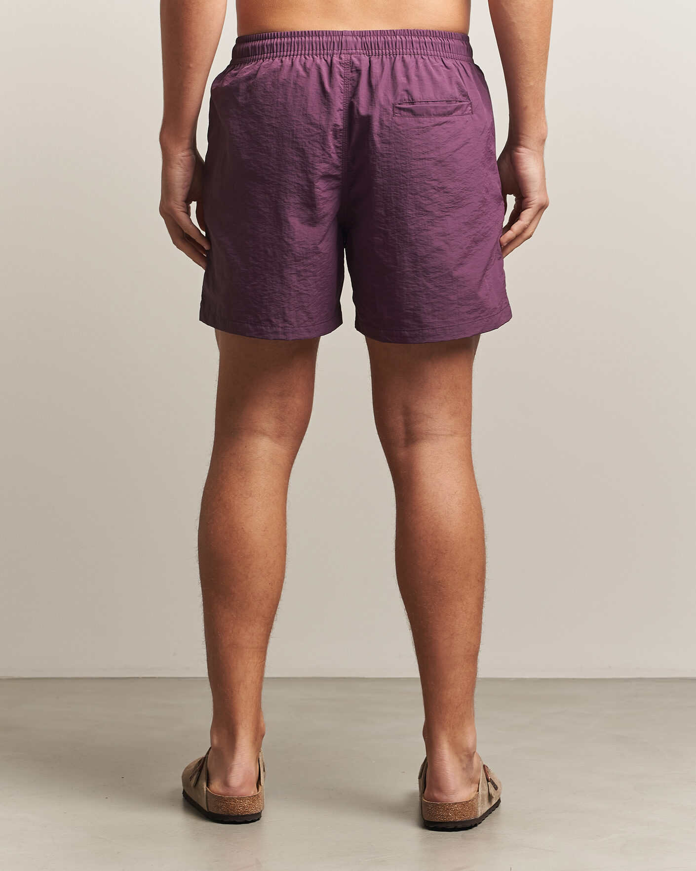 Mies | Uimahousut | OAS | Plain Swimshorts Plum