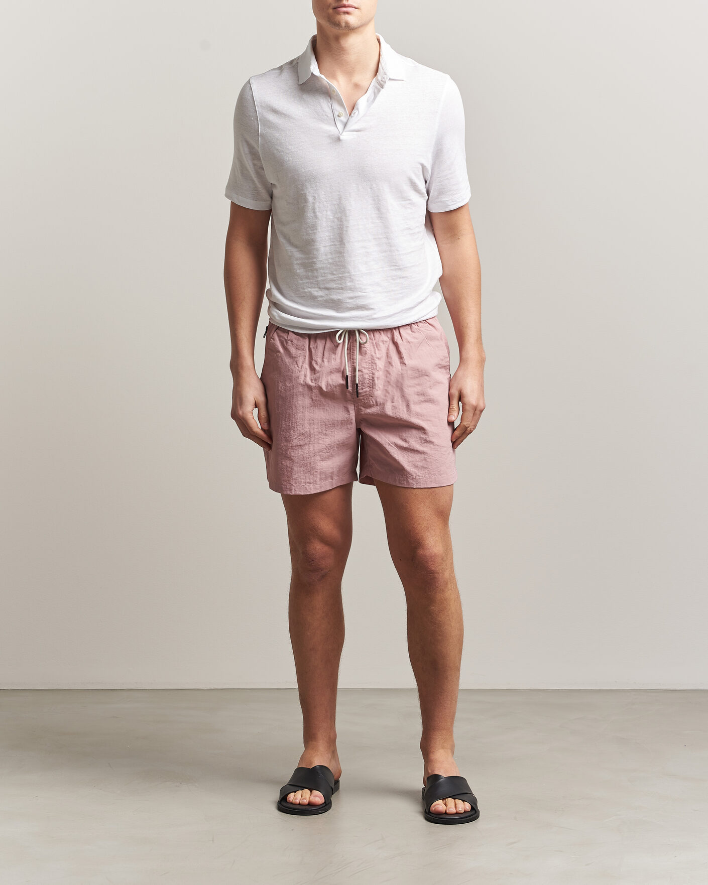 Mies | Uimahousut | OAS | Plain Swimshorts Blush