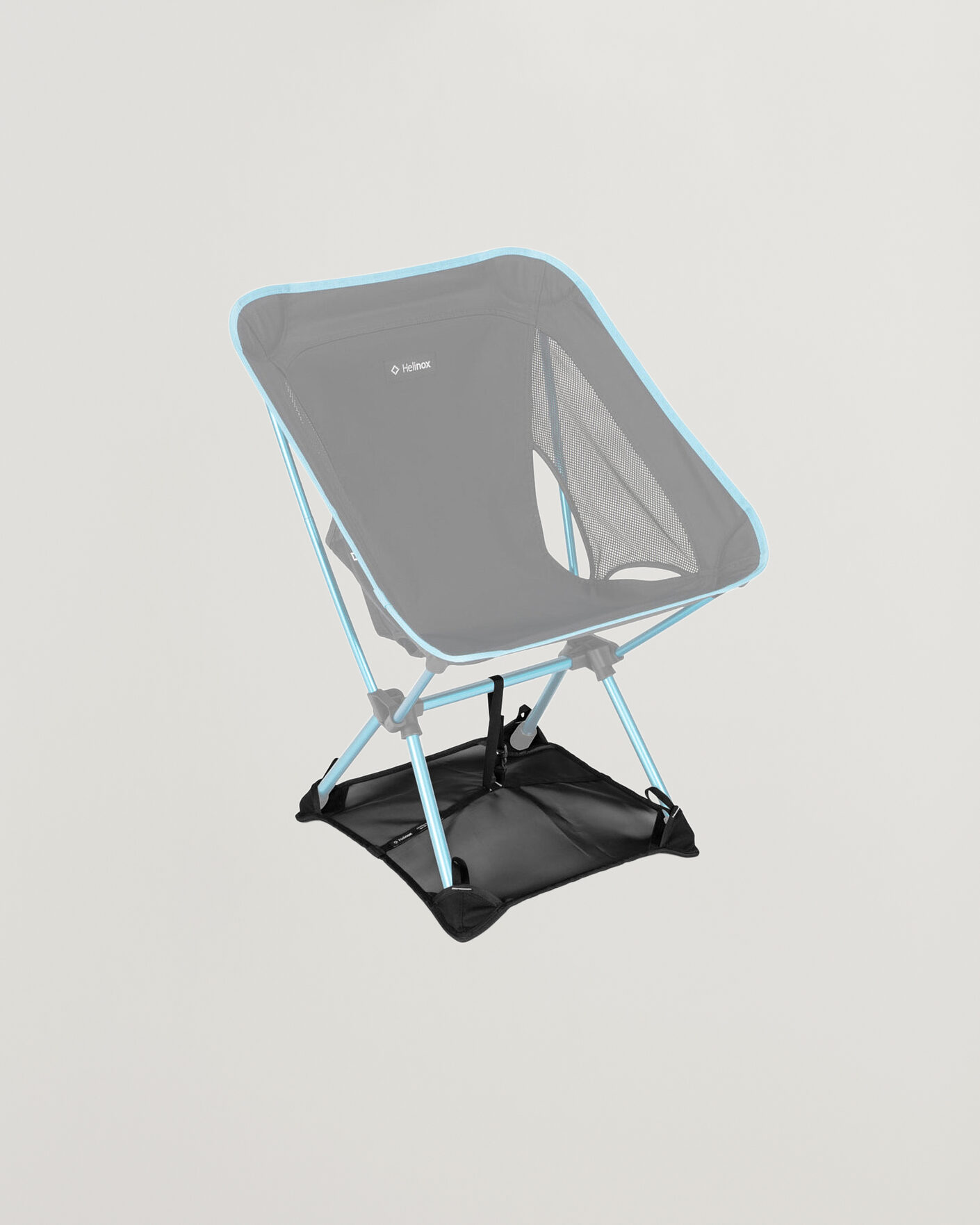 Mies | Outdoor living | Helinox | Ground Sheet Chair One (re) Black
